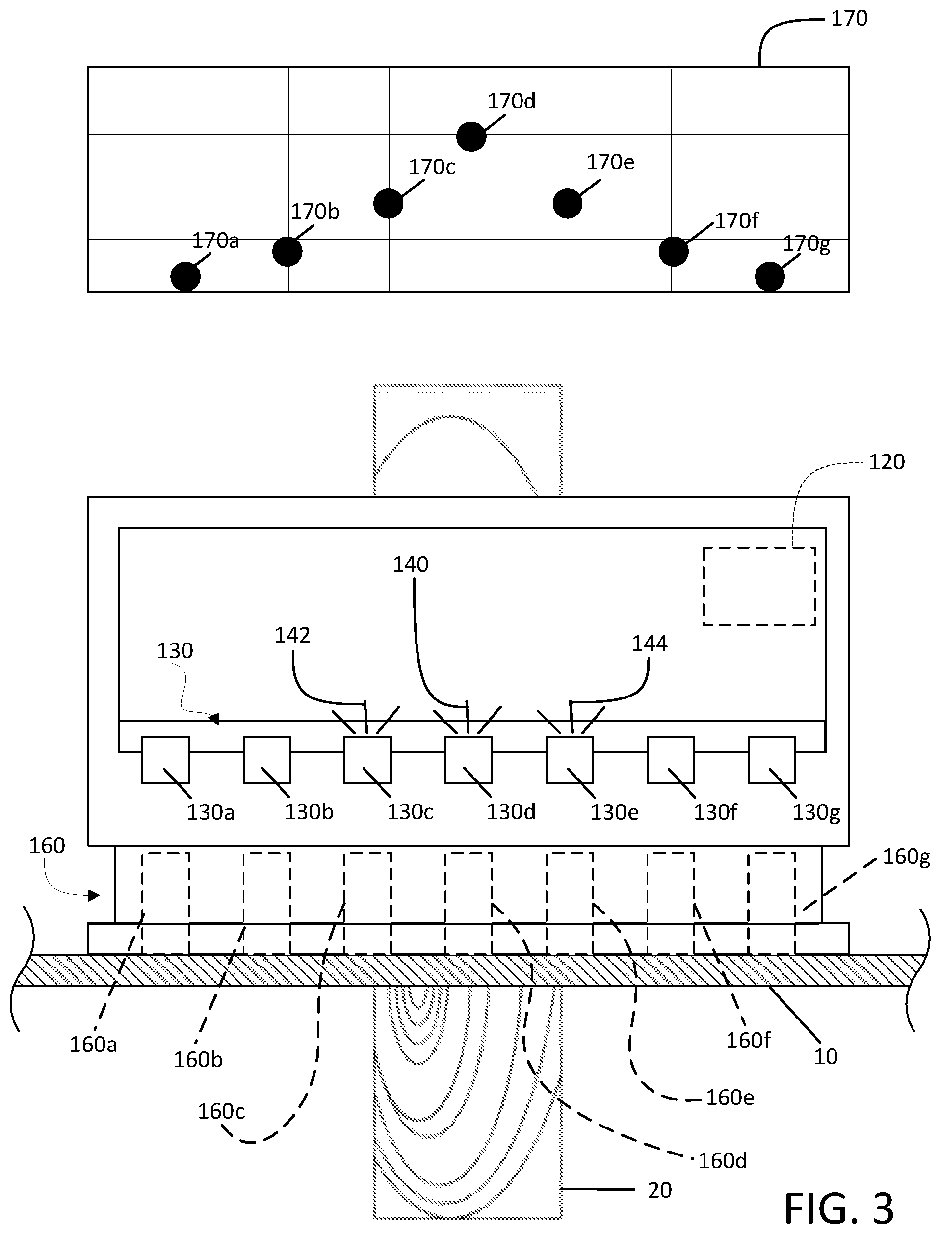 Patent US12174333 Figure 7 – Display methods, techniques, and apparatus for indicating a centerline of an obscured feature