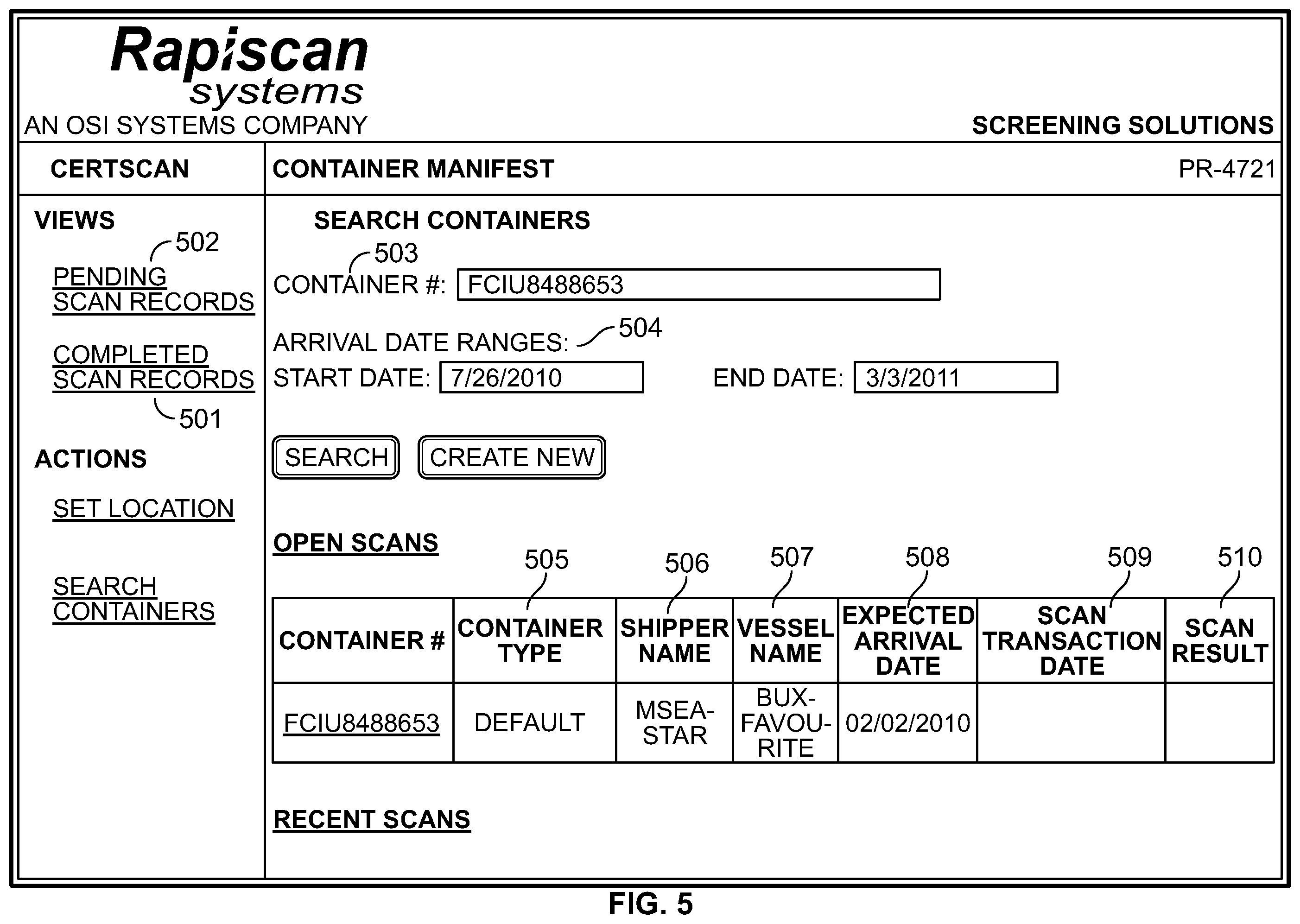 Patent US12174334 Figure 5 – Distributed analysis X-ray inspection methods and systems