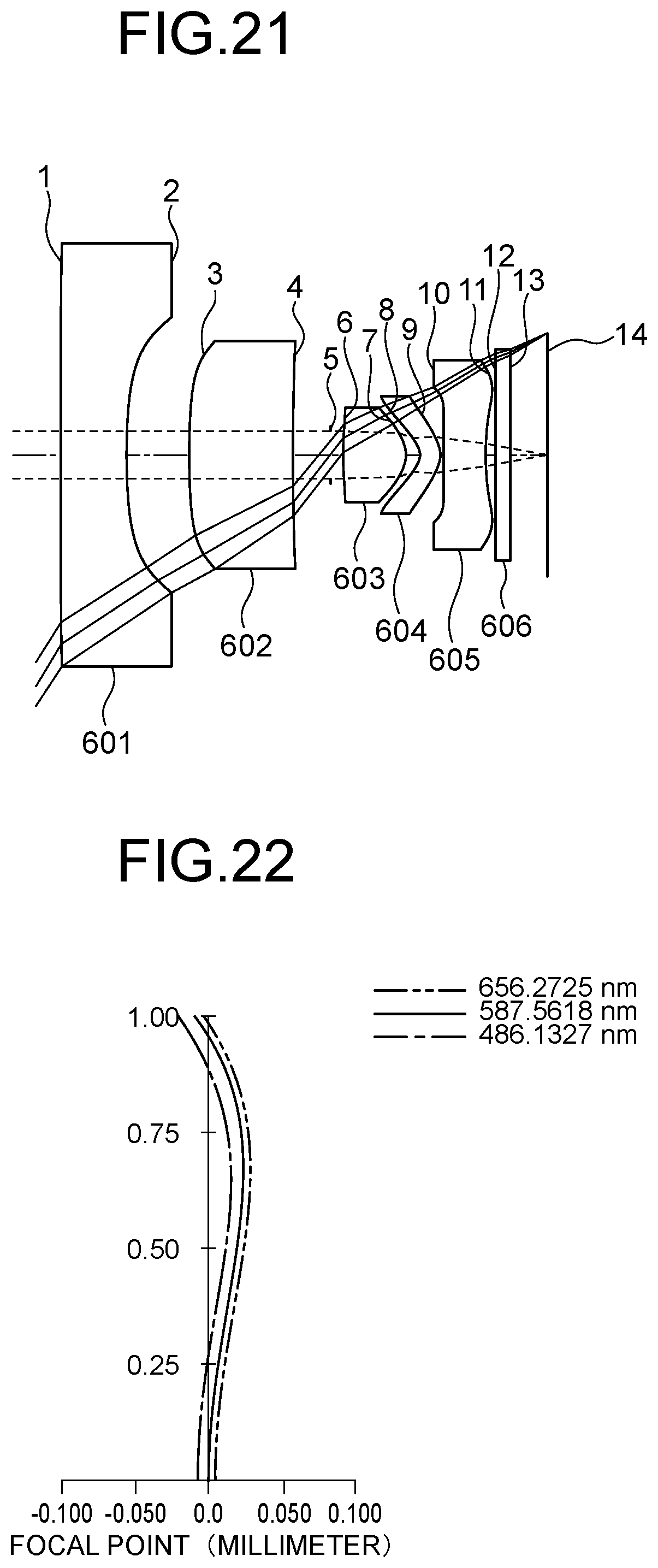 Patent US12174343 Figure 11 – Imaging optical system