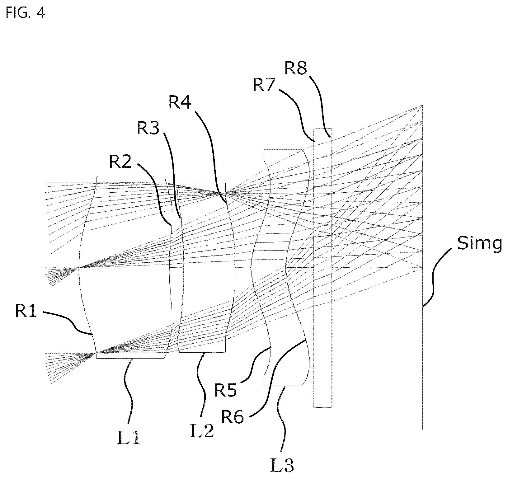 Patent US12174344 Figure 5 – Small lens system for TOF