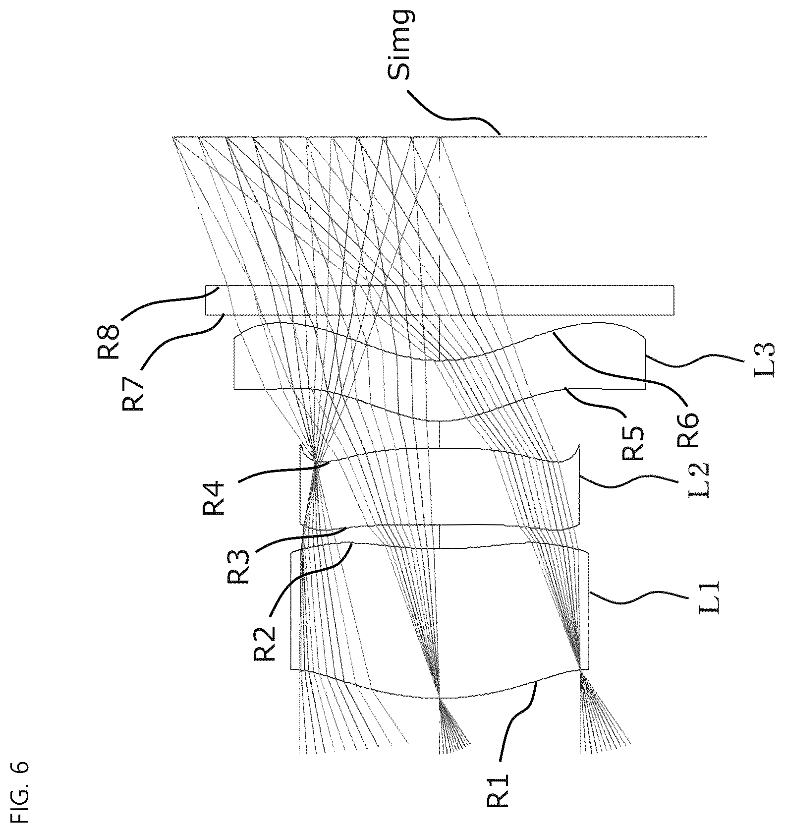Patent US12174344 Figure 7 – Small lens system for TOF
