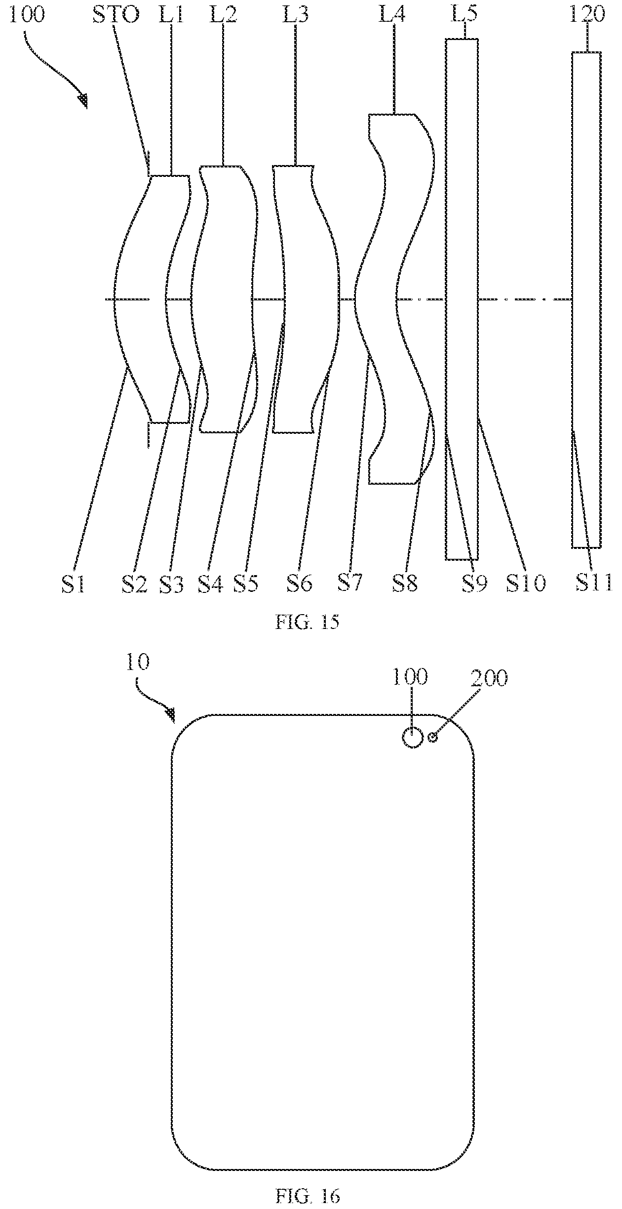 Patent US12174345 Figure 8 – Optical lens assembly, image capturing module, and mobile terminal