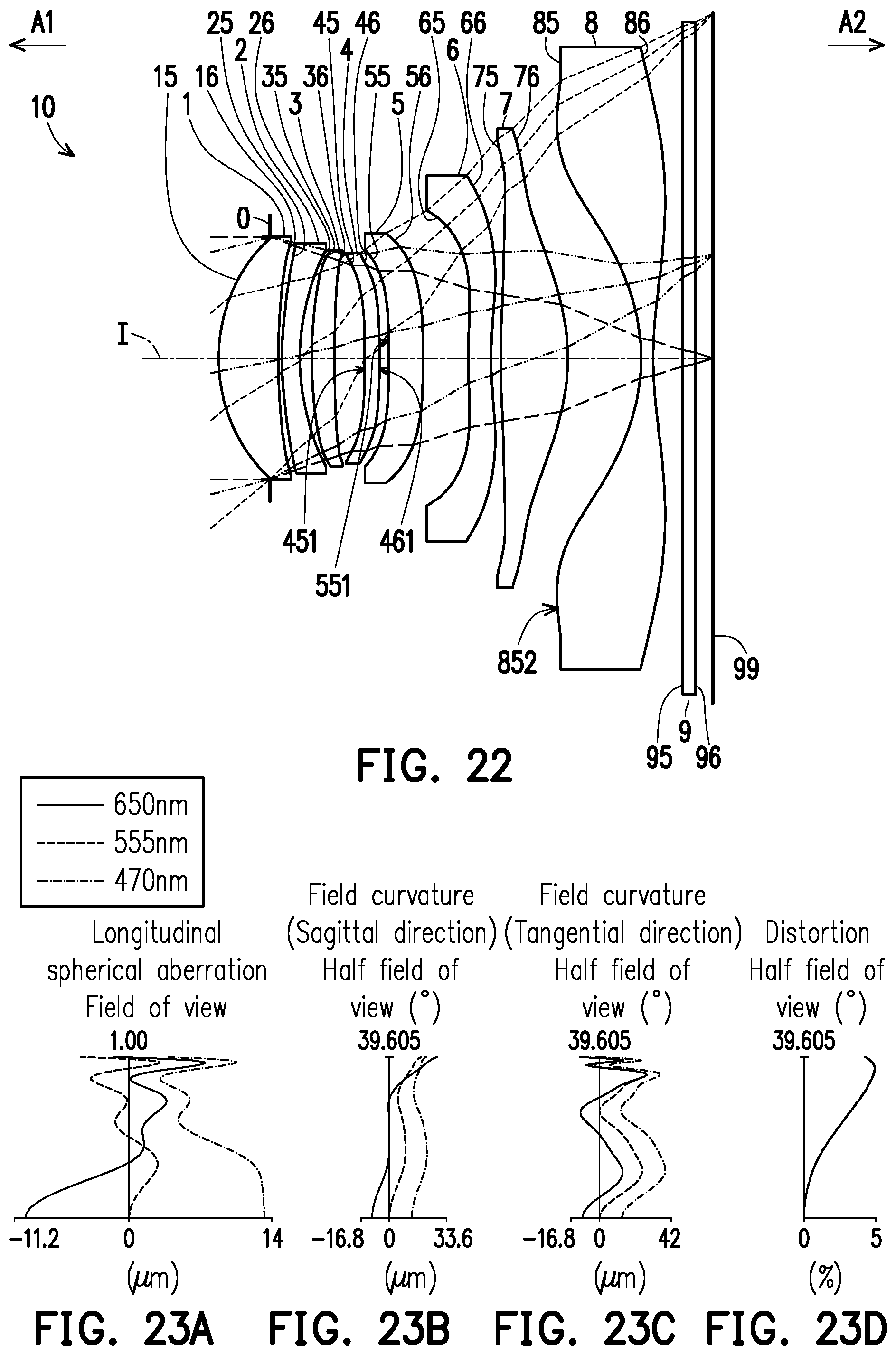 Patent US12174346 Figure 15 – Optical imaging lens