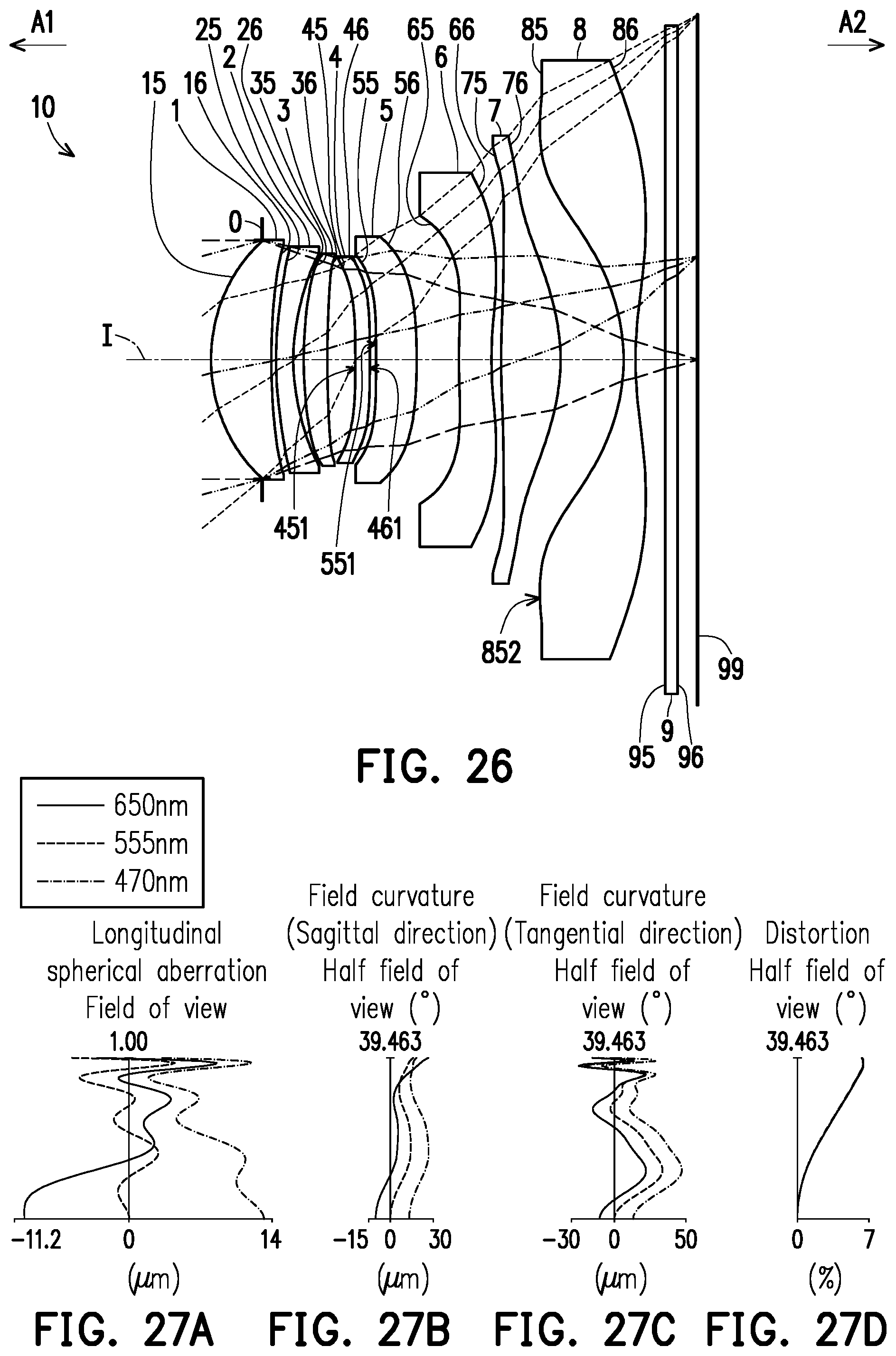 Patent US12174346 Figure 18 – Optical imaging lens