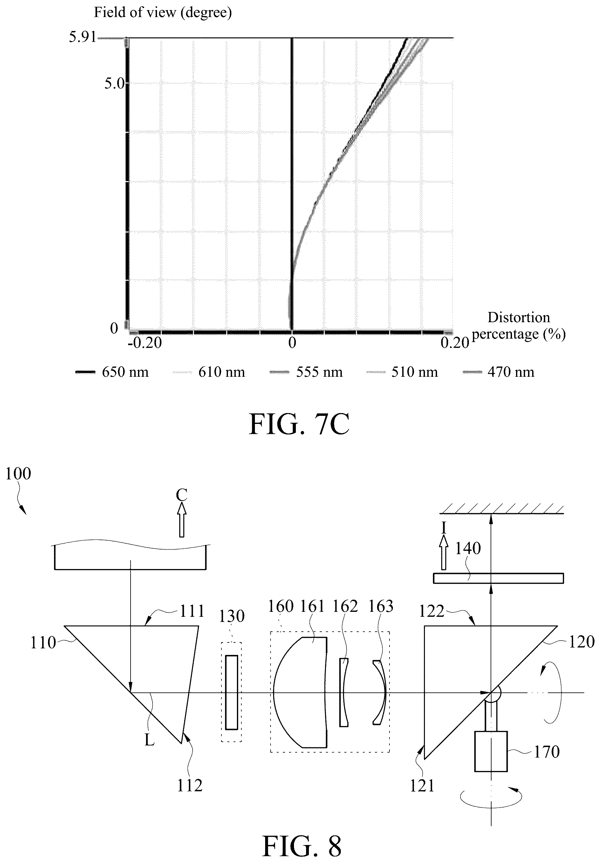 Patent US12174354 Figure 11 – Light path changing device