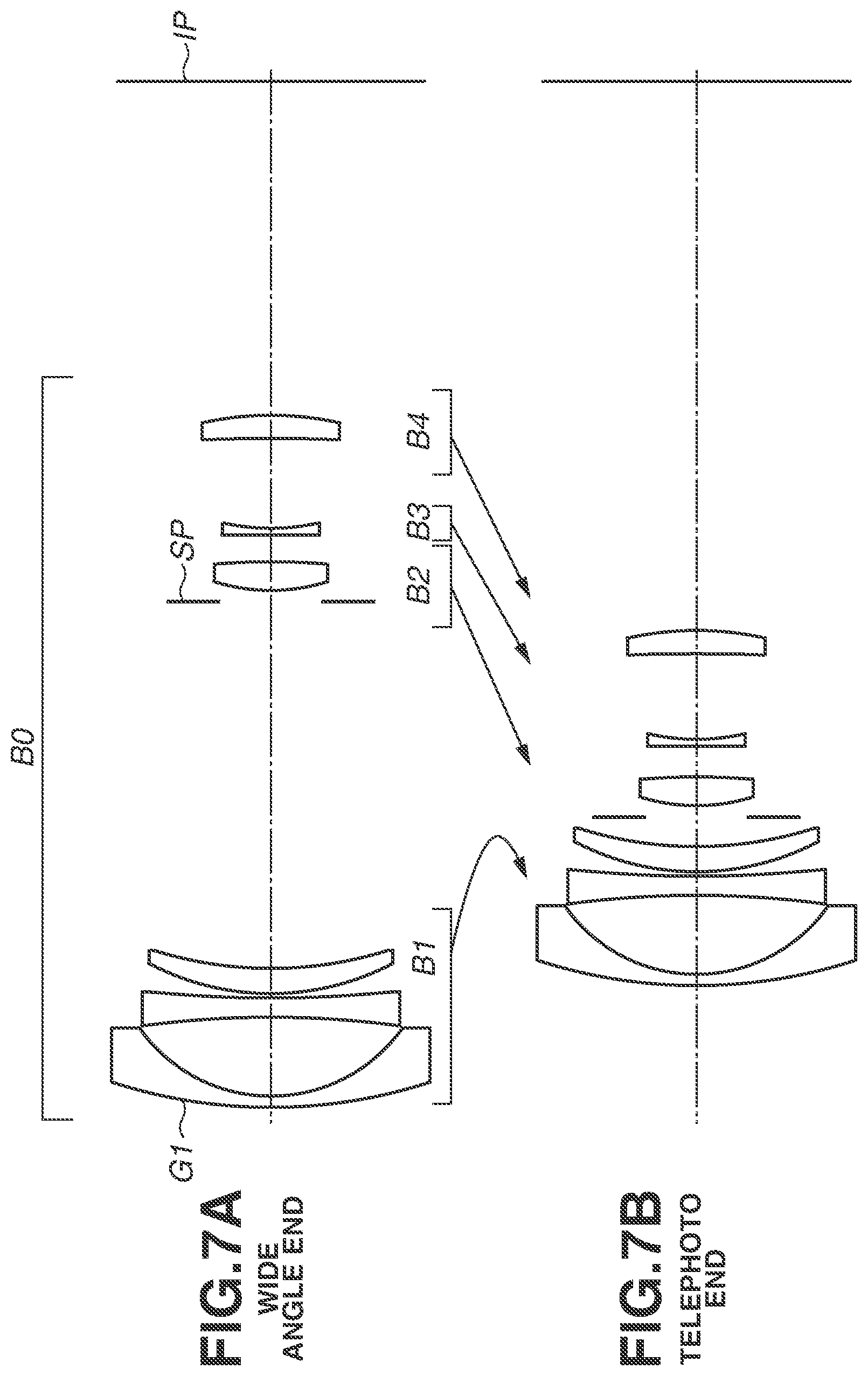 Patent US12174356 Figure 7 – Zoom lens and image capturing apparatus including the same