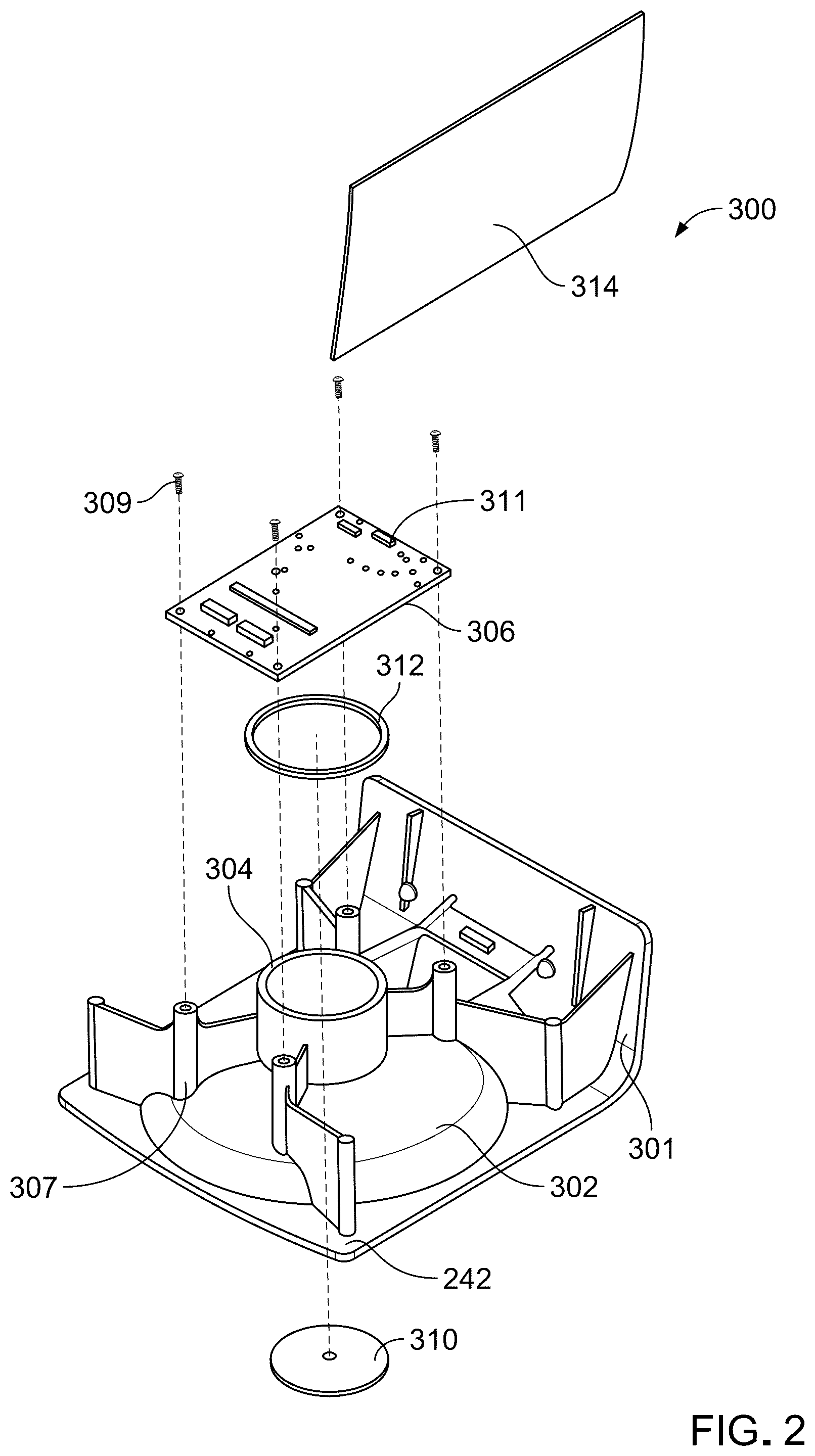 Patent US12174358 Figure 2 – Portable imaging device