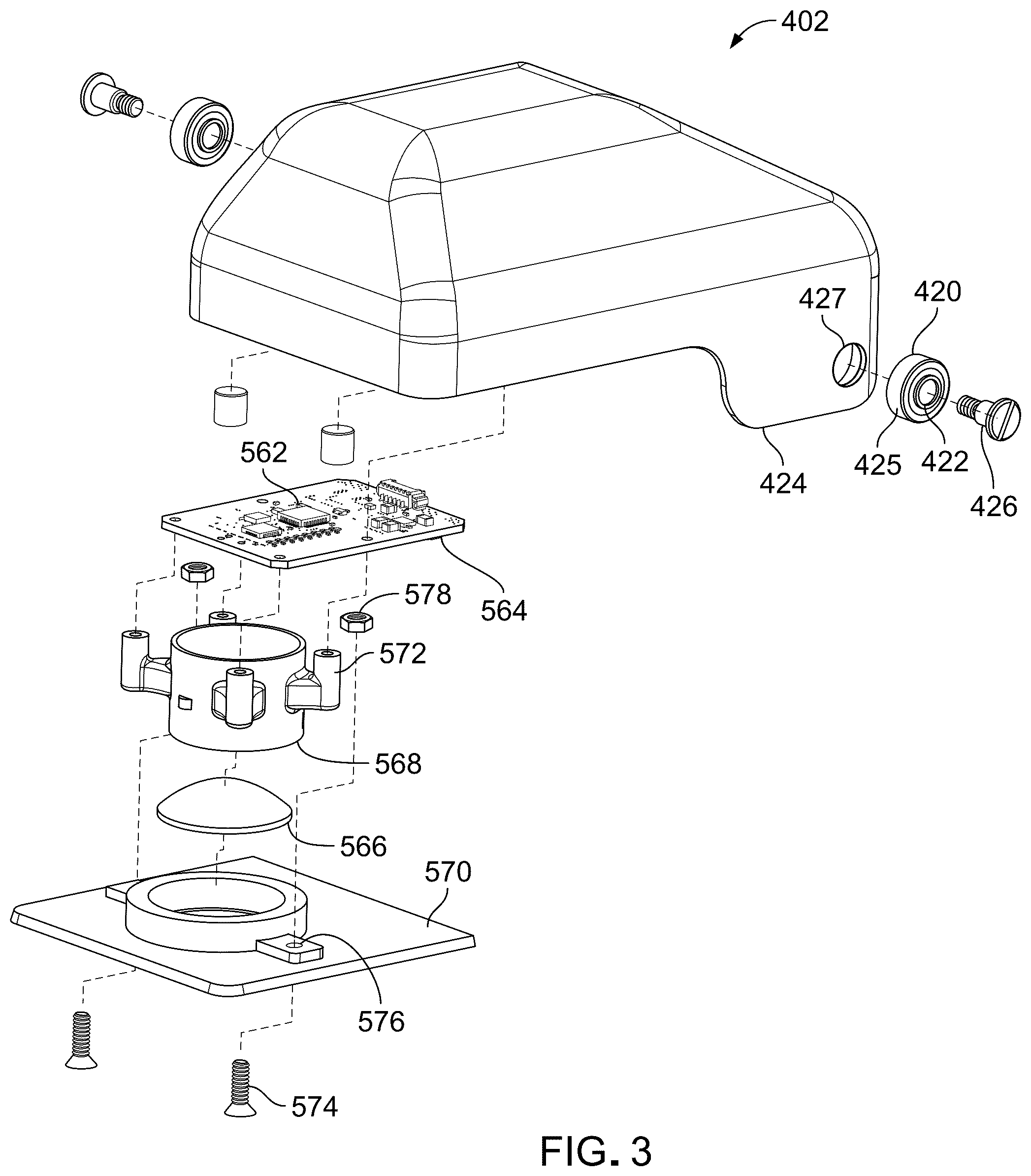 Patent US12174358 Figure 3 – Portable imaging device