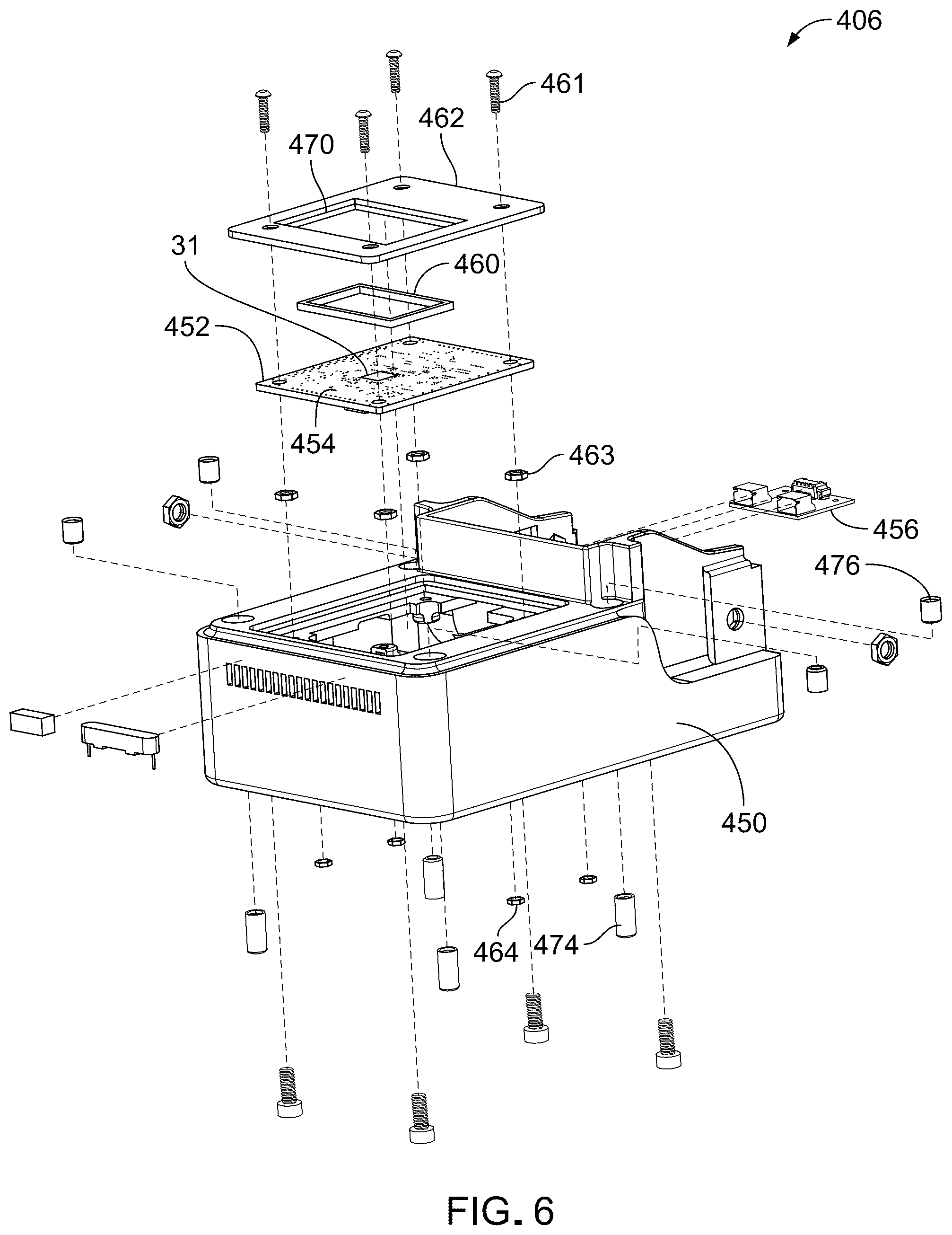 Patent US12174358 Figure 6 – Portable imaging device