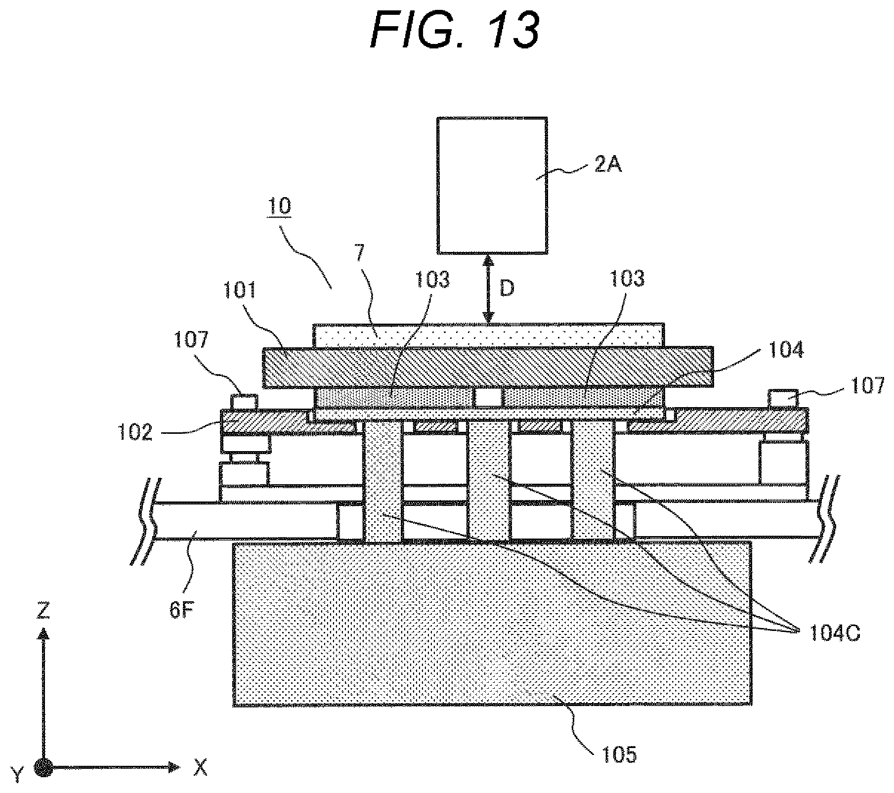 Patent US12174360 Figure 8 – Imaging mechanism and sample analyzing apparatus provided with the same