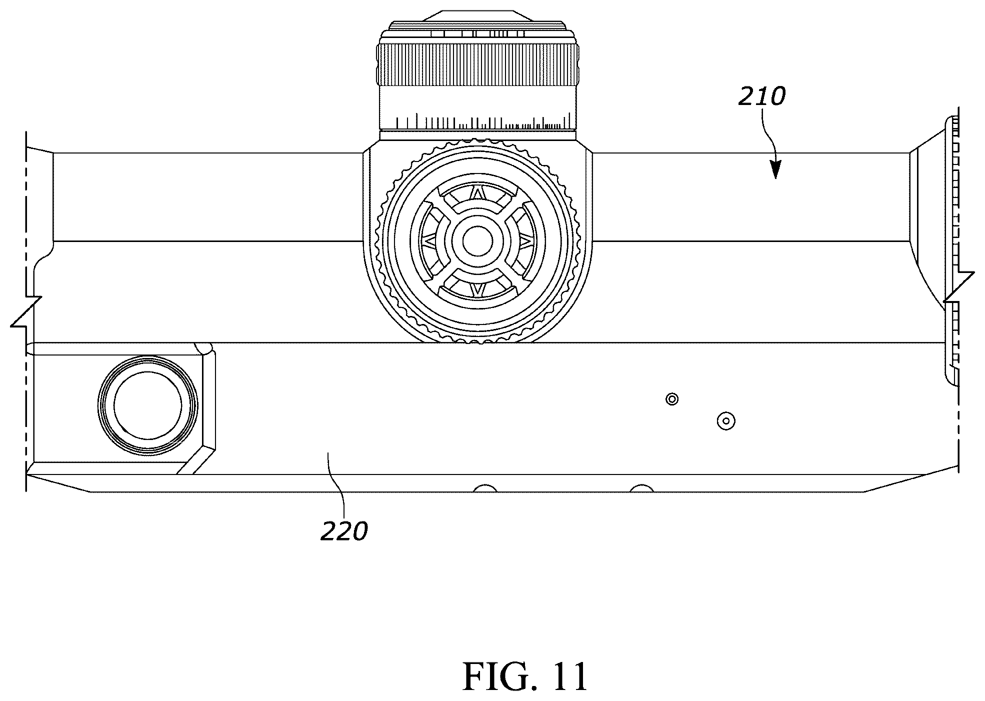 Patent US12174363 Figure 15 – Viewing optic with an integrated display system