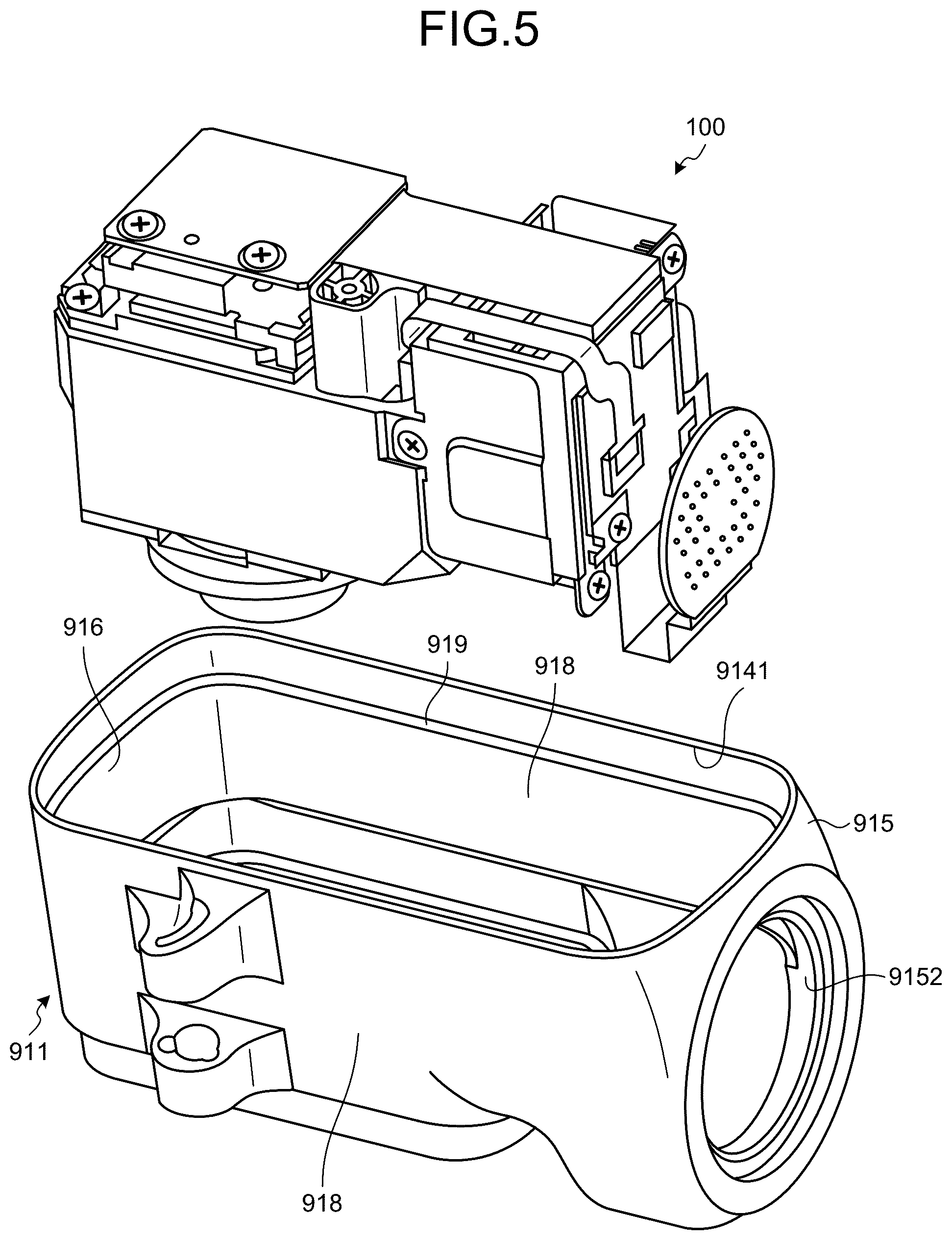 Patent US12174365 Figure 5 – Imaging apparatus for endoscope and imaging system