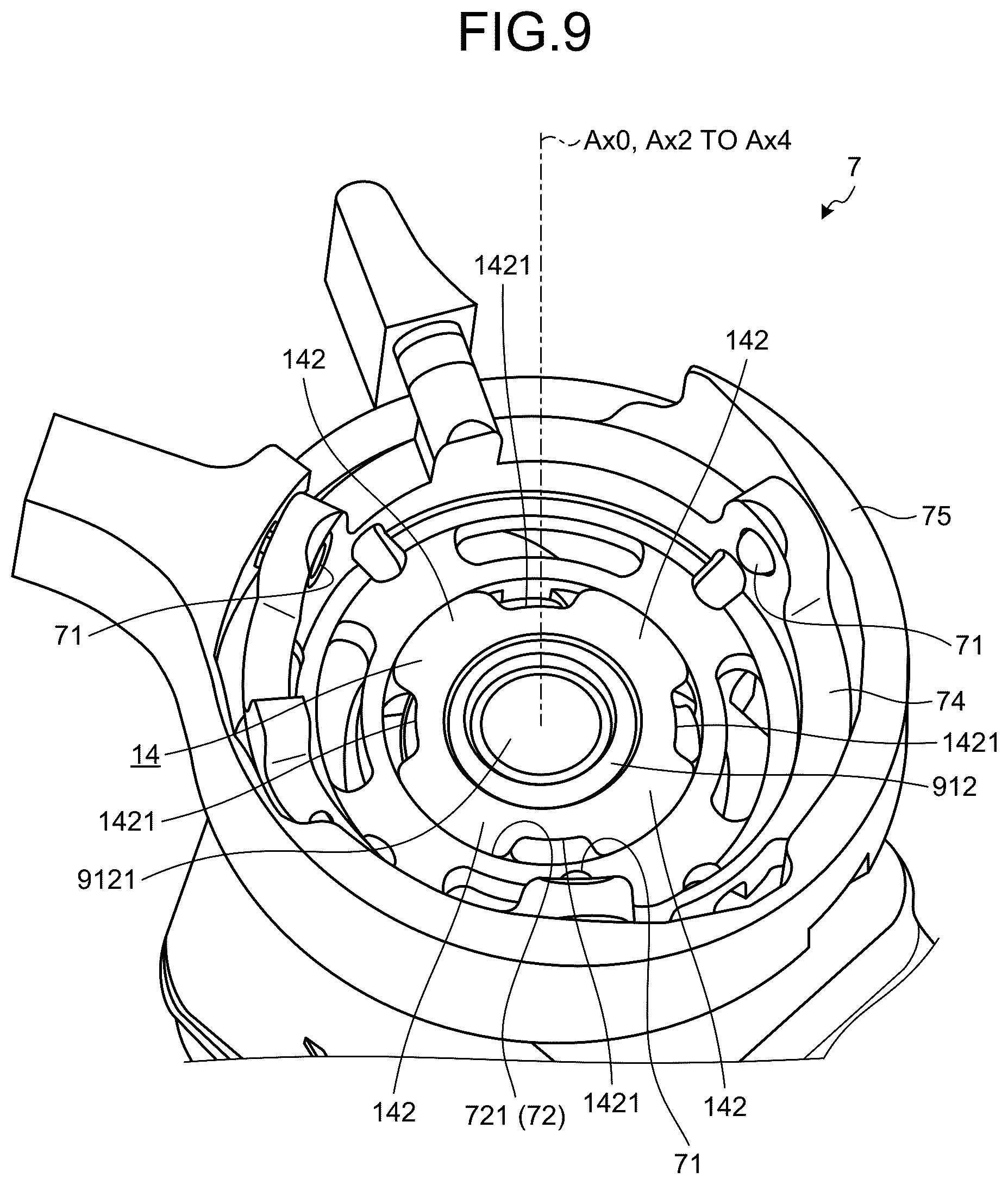 Patent US12174365 Figure 9 – Imaging apparatus for endoscope and imaging system