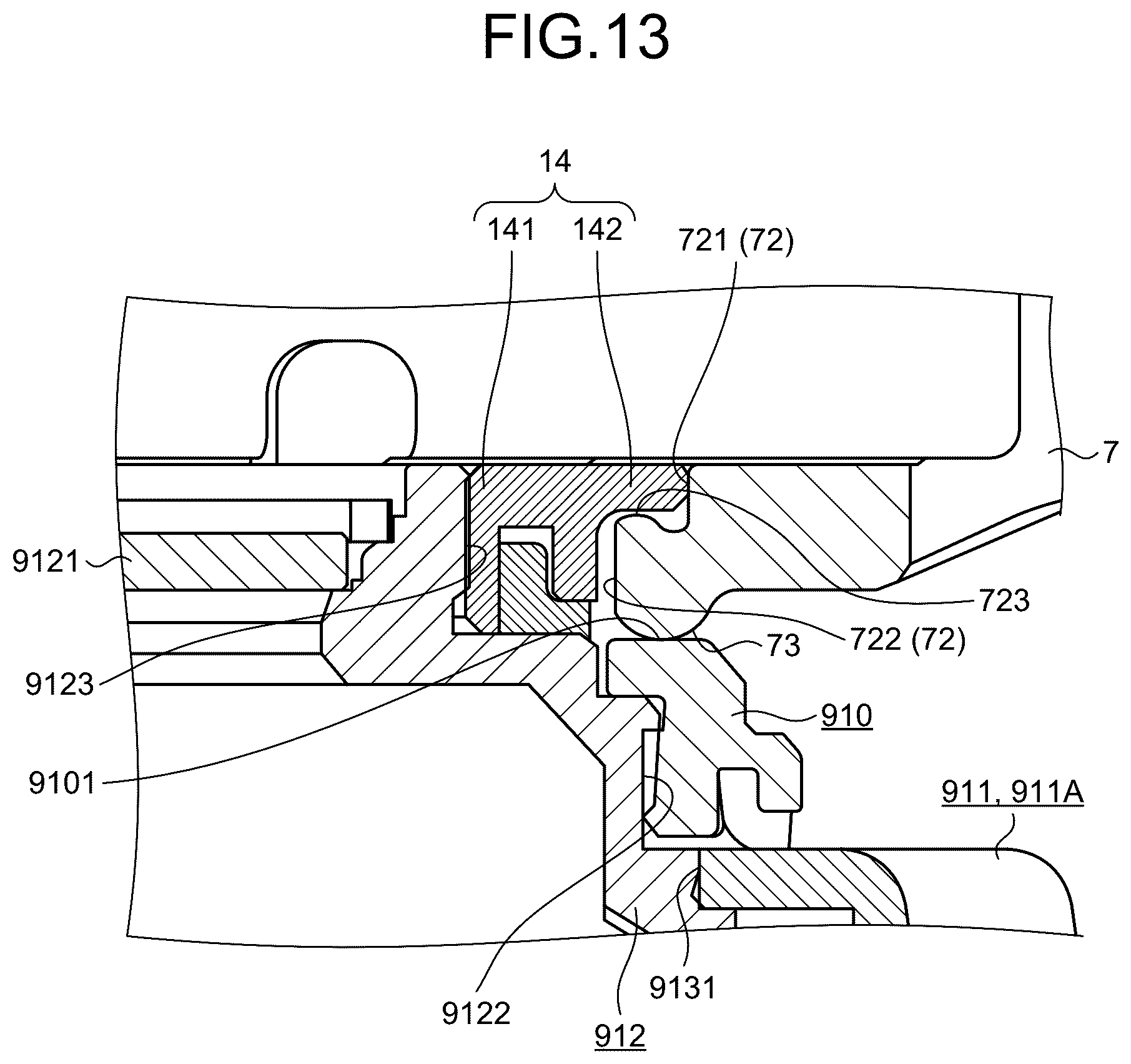 Patent US12174365 Figure 13 – Imaging apparatus for endoscope and imaging system