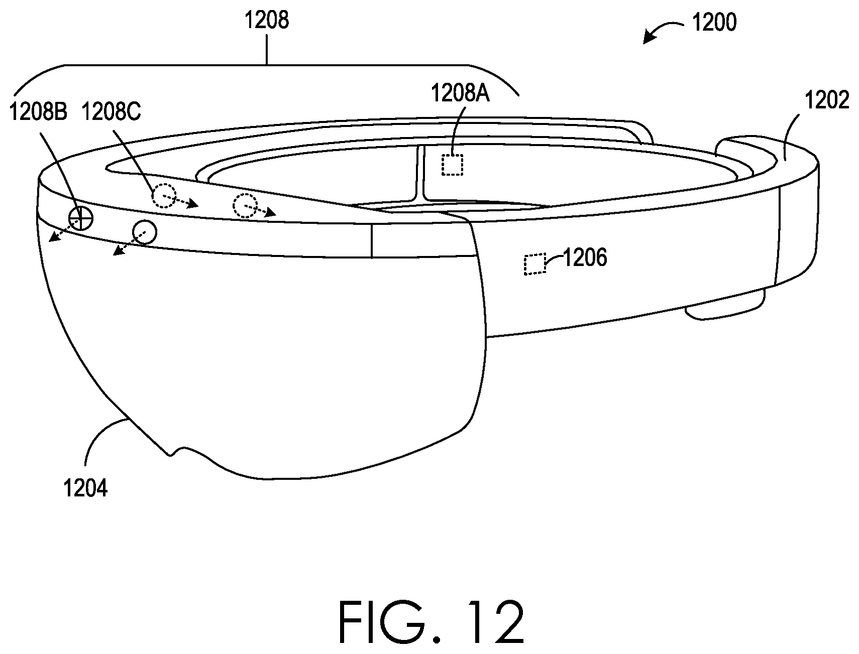 Patent US12174368 Figure 8 – Wire bonded common electrical connection in a piezoelectric micro-electro-mechanical system scanning mirror assembly