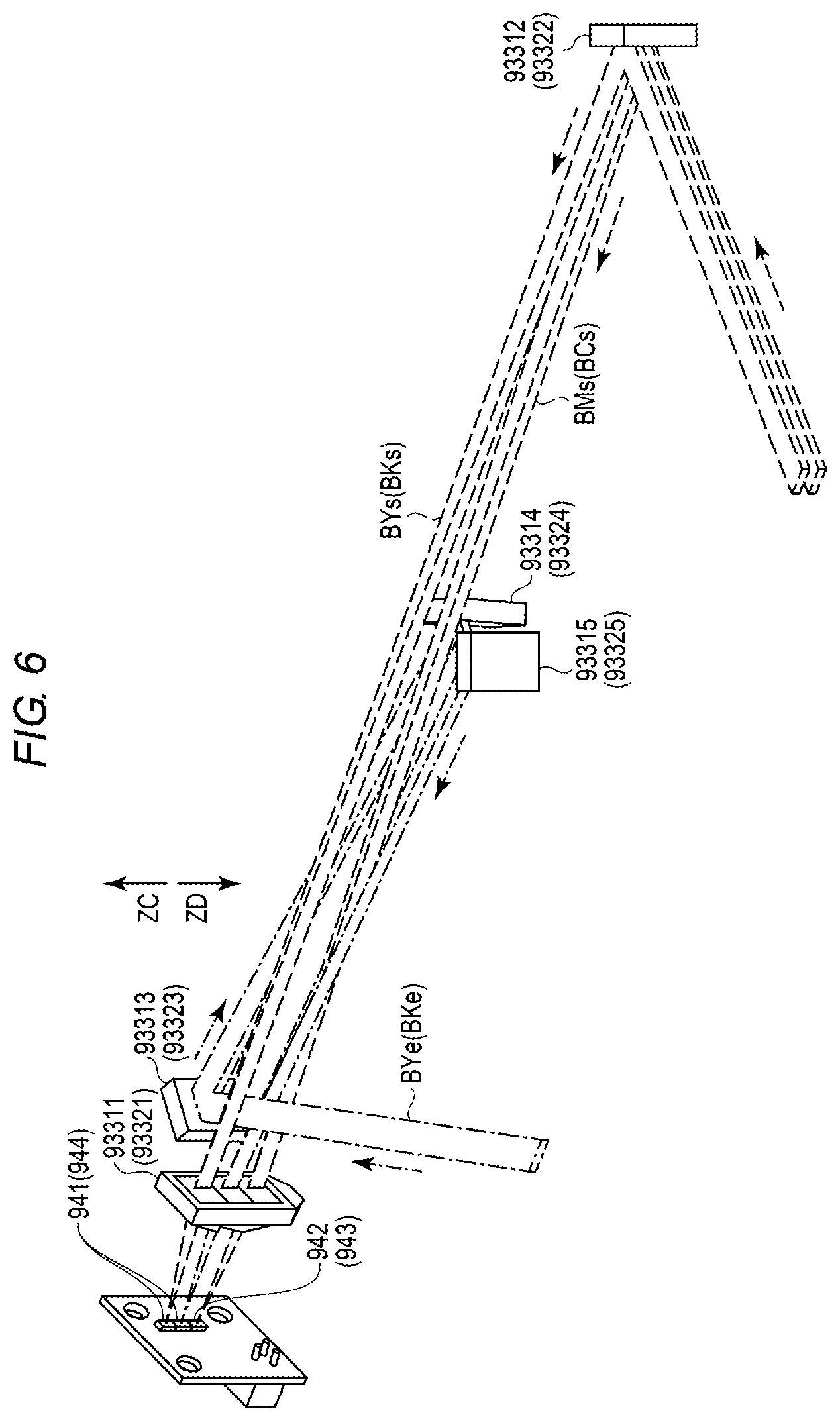 Patent US12174369 Figure 5 – Optical scanning device for an image forming device