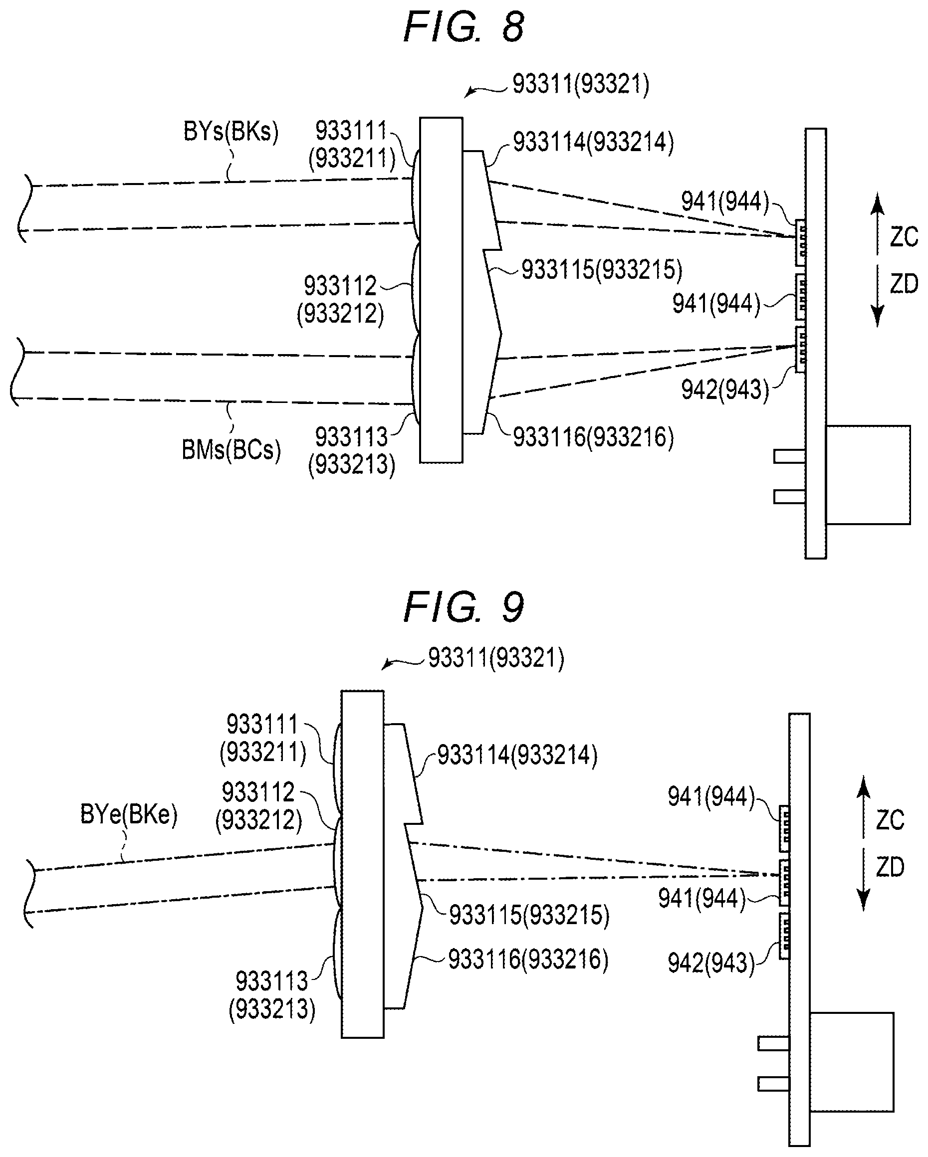 Patent US12174369 Figure 7 – Optical scanning device for an image forming device