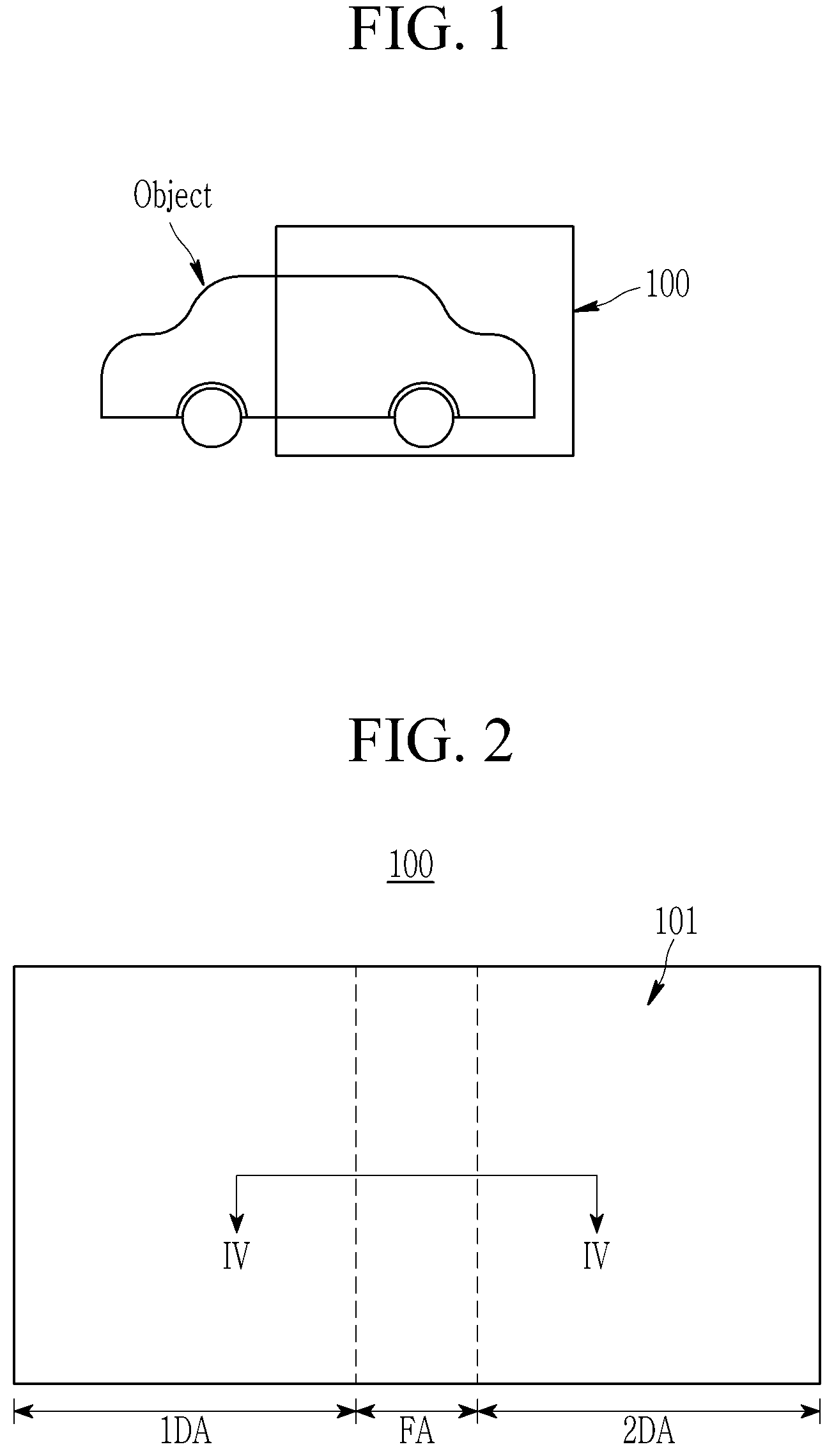 Patent US12174371 Figure 1 – Foldable display device