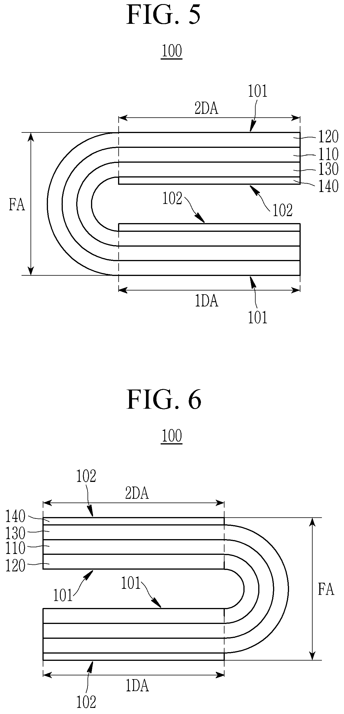 Patent US12174371 Figure 3 – Foldable display device