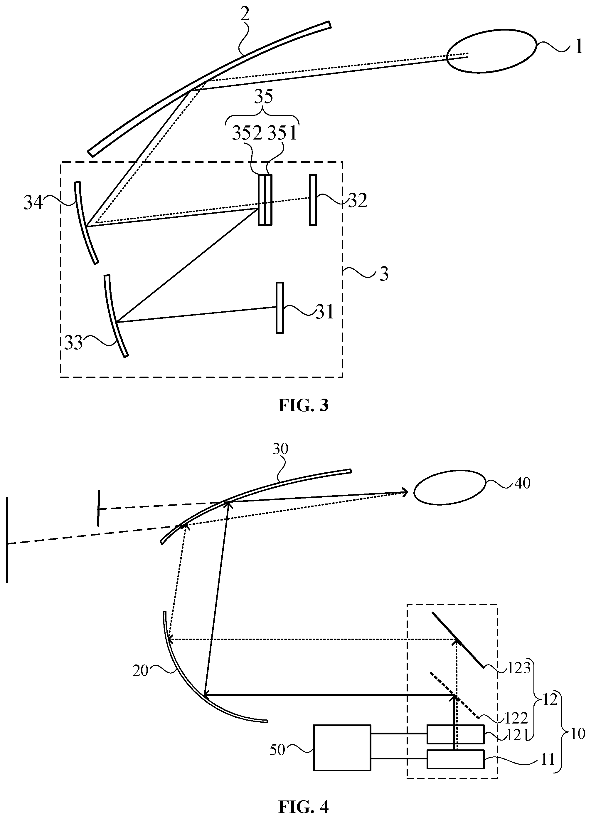 Patent US12174373 Figure 2 – Head up display system and vehicle