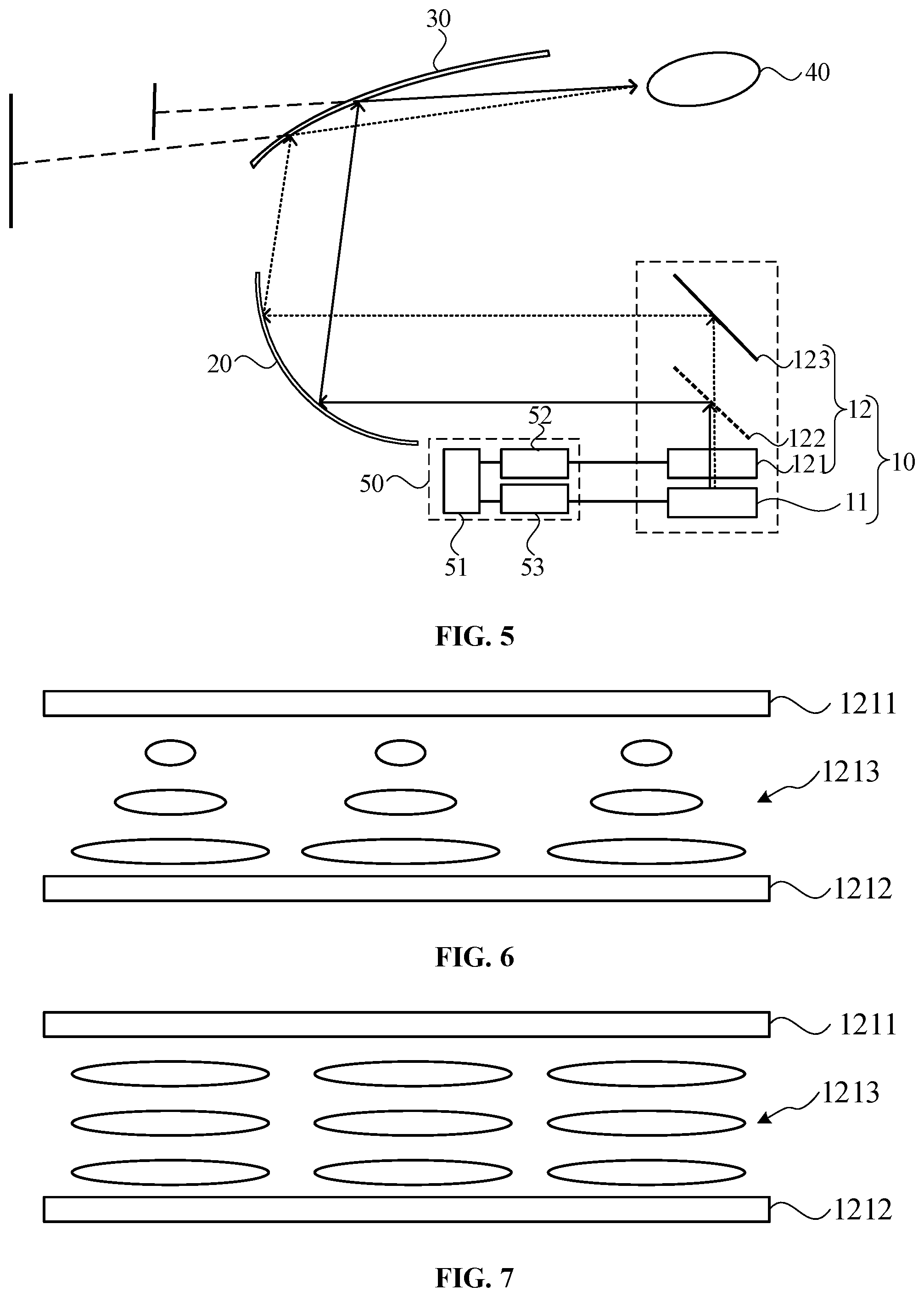 Patent US12174373 Figure 3 – Head up display system and vehicle