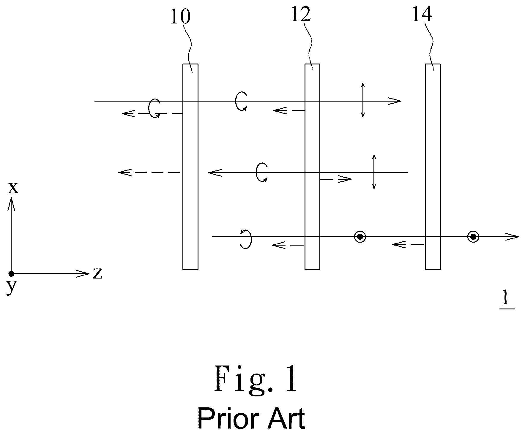 Patent US12174375 Figure 1 – Head-mounted display device and zoomable optical device thereof