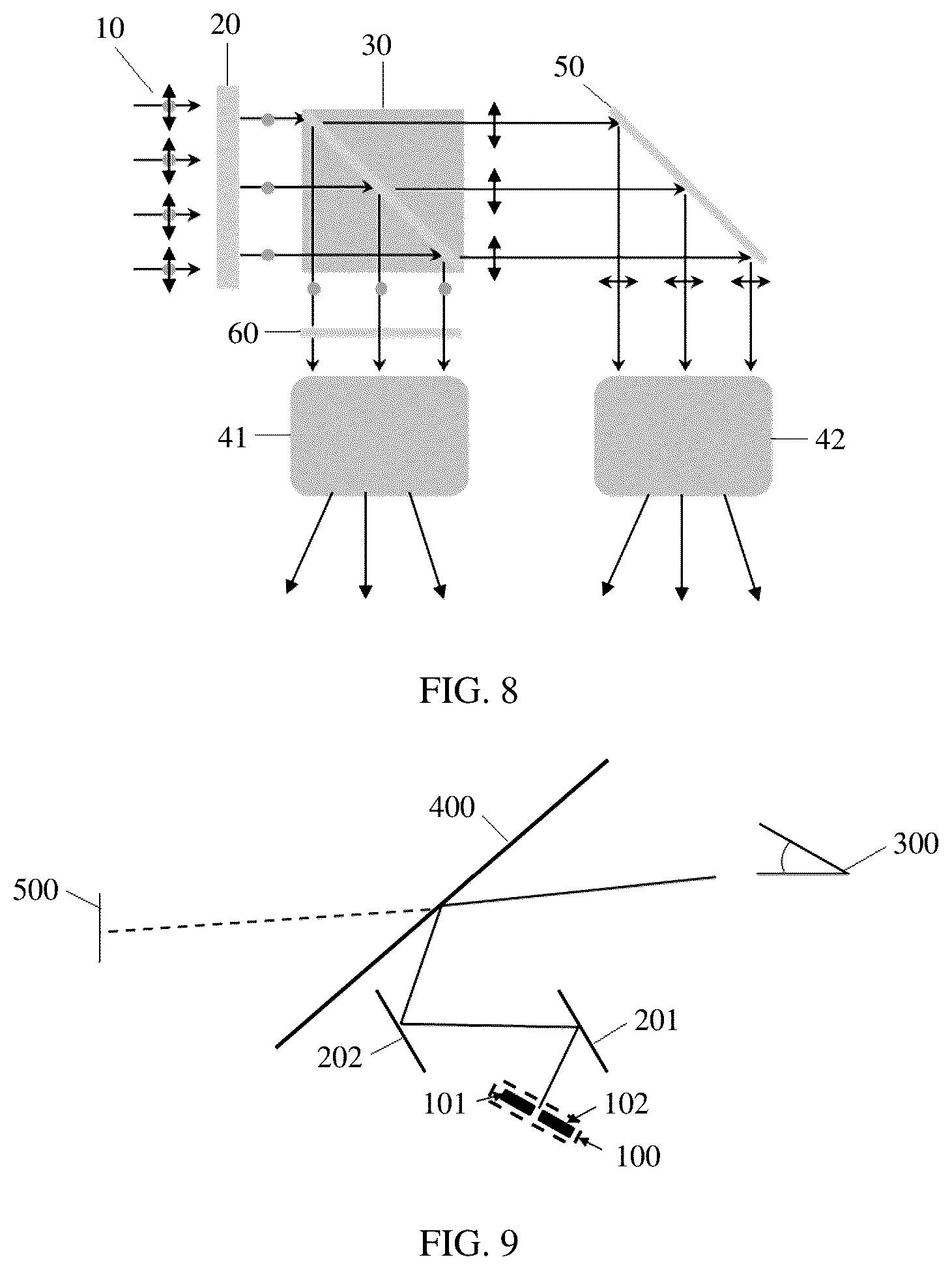 Patent US12174376 Figure 5 – Optical system, illumination system, and display system