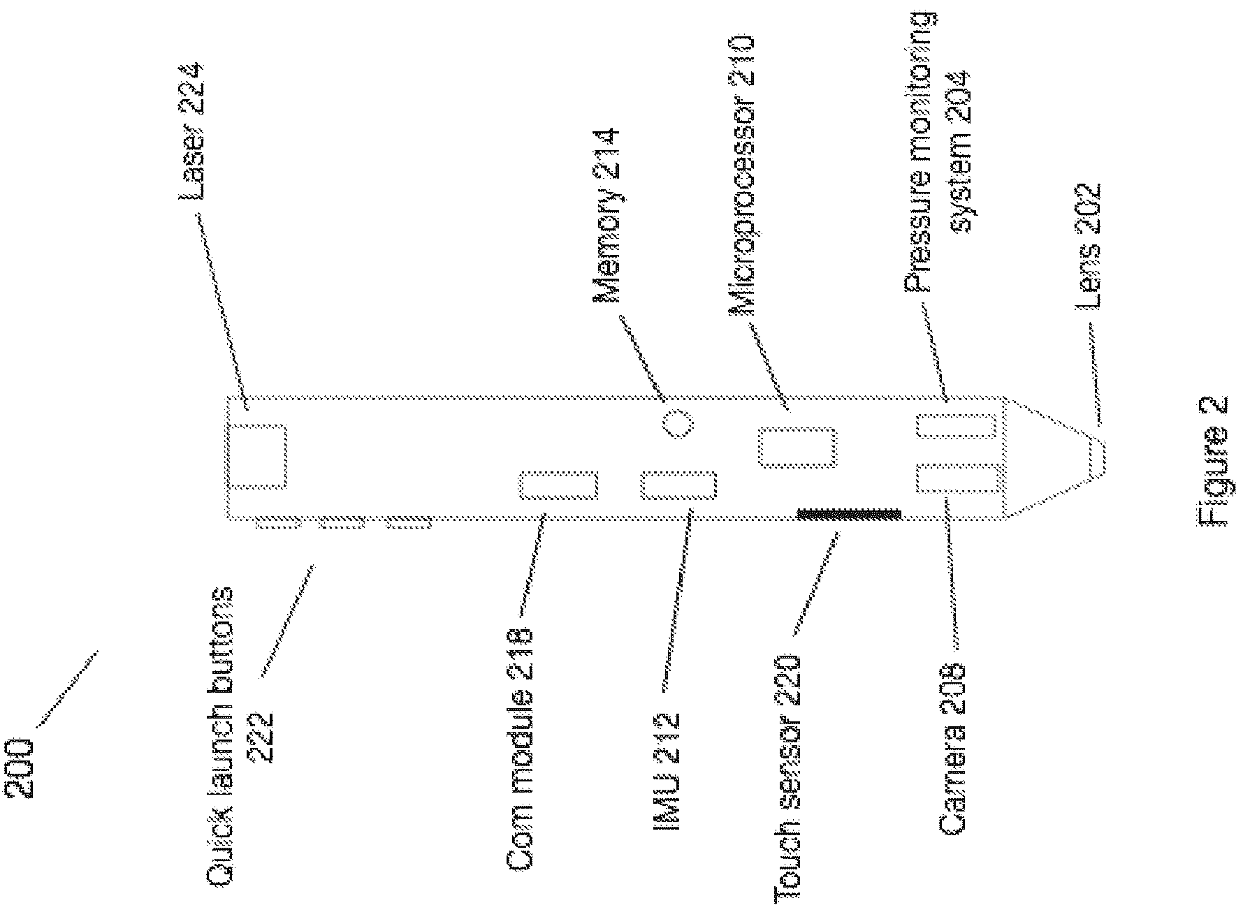 Patent US12174378 Figure 2 – External user interface for head worn computing