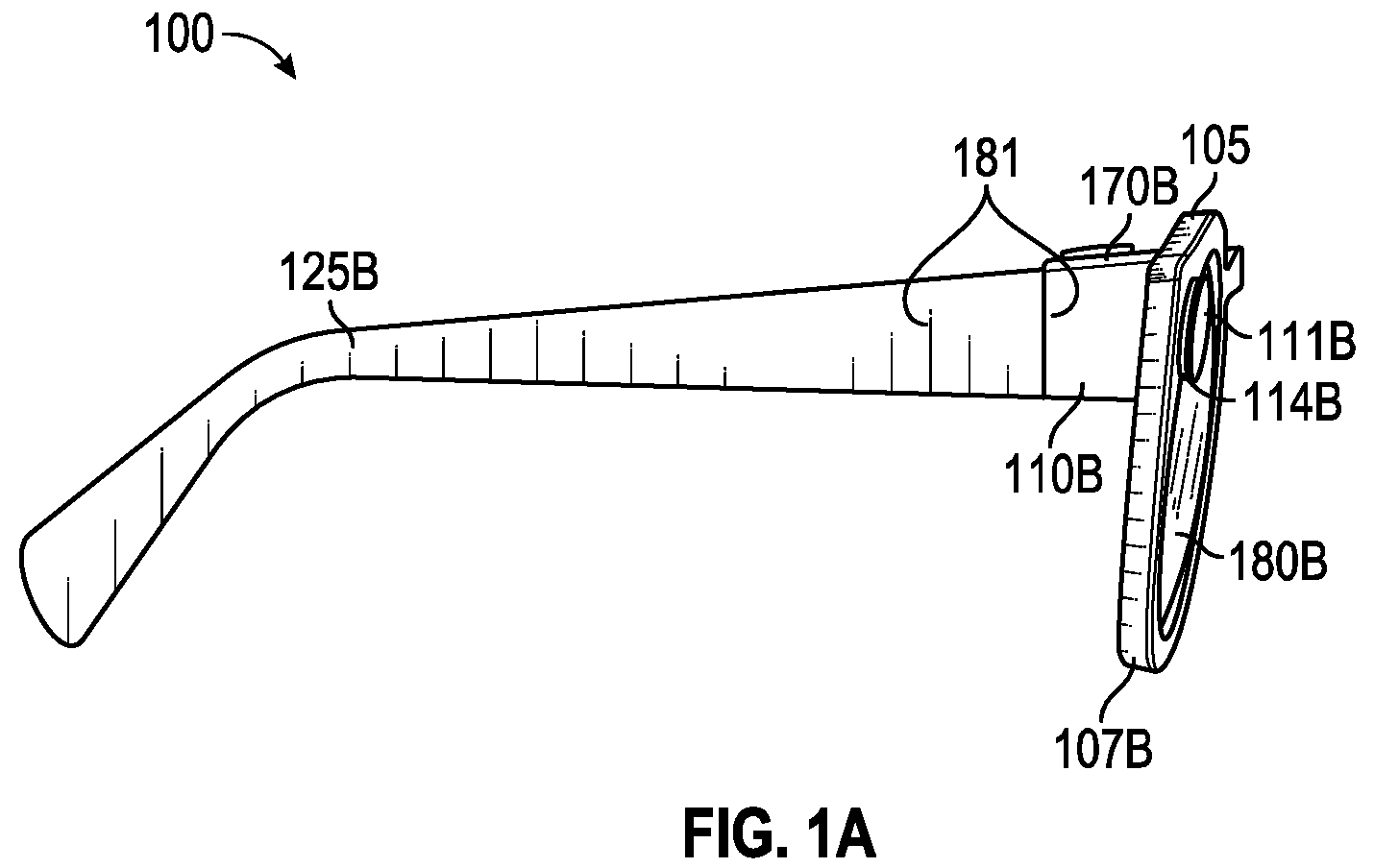 Patent US12174379 Figure 1 – Dual system on a chip eyewear