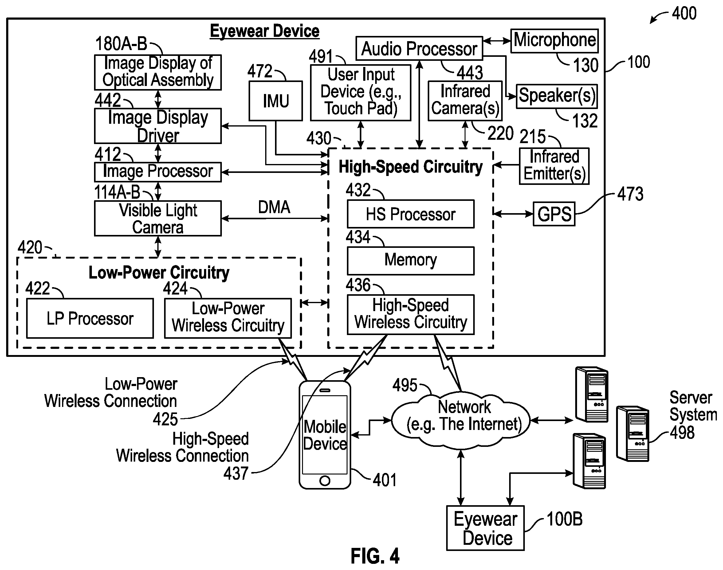 Patent US12174379 Figure 9 – Dual system on a chip eyewear
