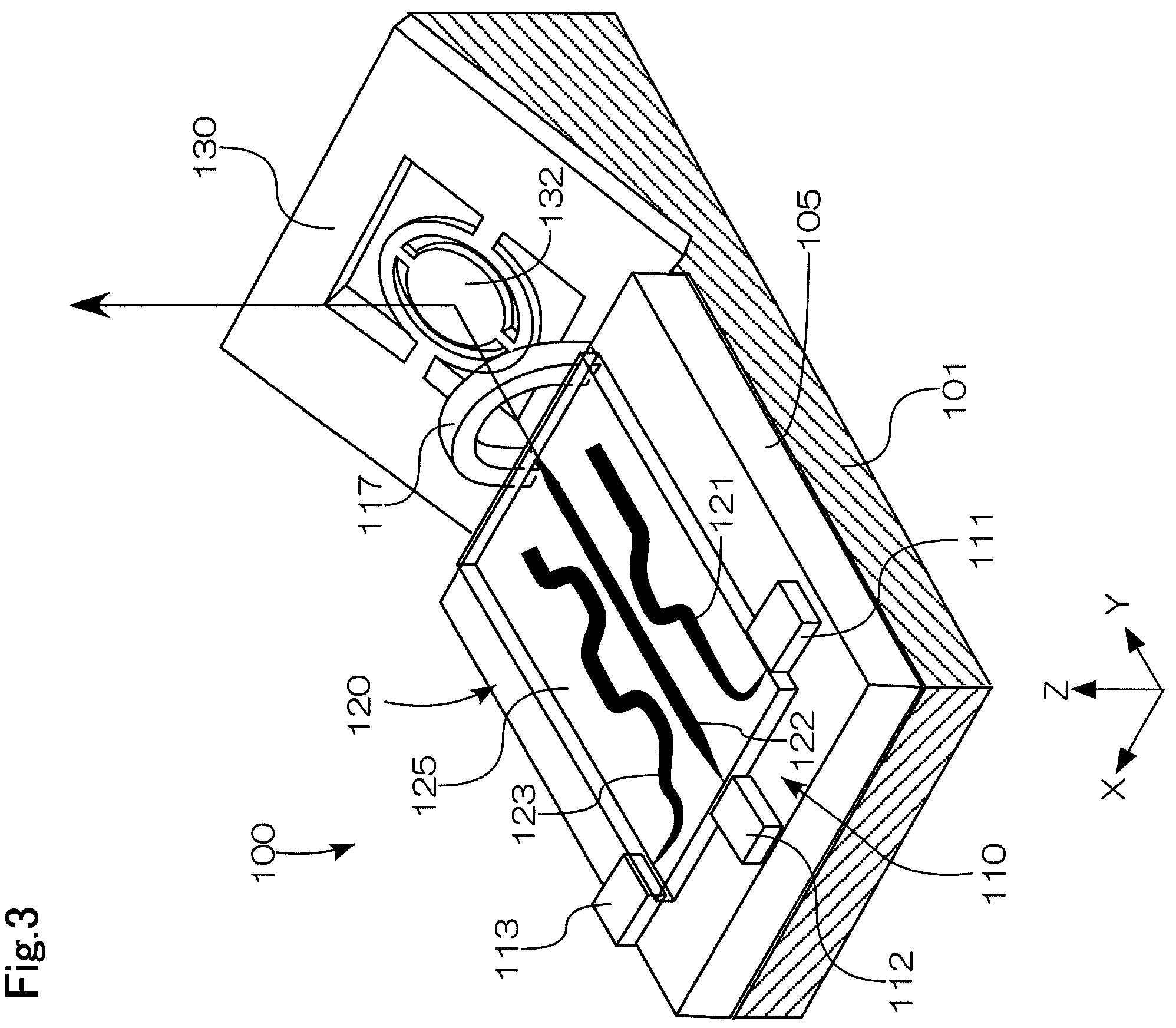 Patent US12174381 Figure 3 – Image display device using retinal scanning display unit and image display system