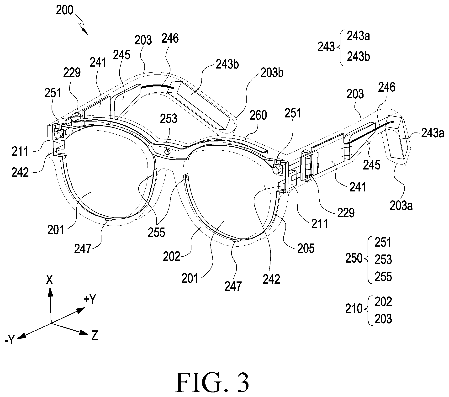 Patent US12174389 Figure 3 – Wearable electronic device comprising speaker module