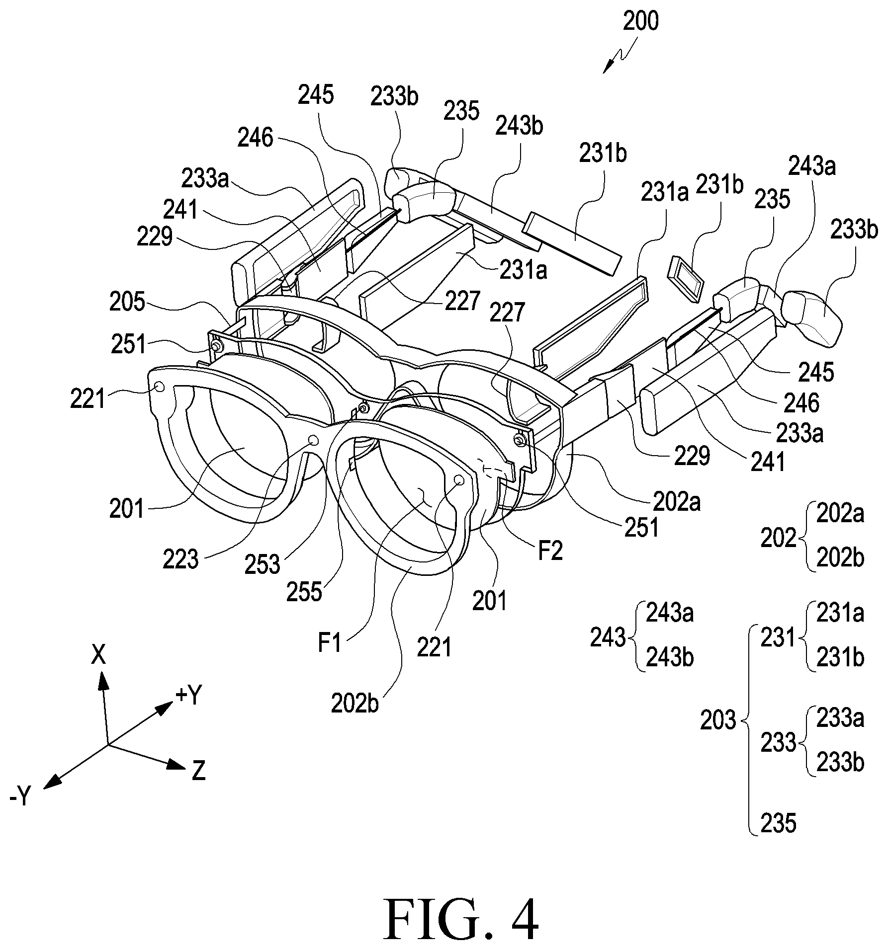 Patent US12174389 Figure 4 – Wearable electronic device comprising speaker module