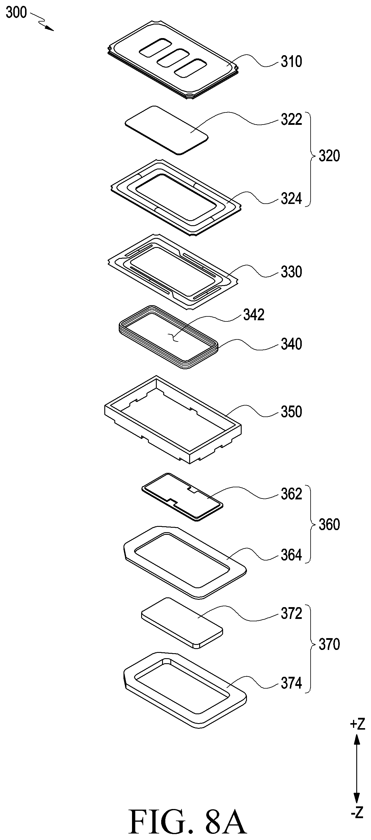Patent US12174389 Figure 7 – Wearable electronic device comprising speaker module