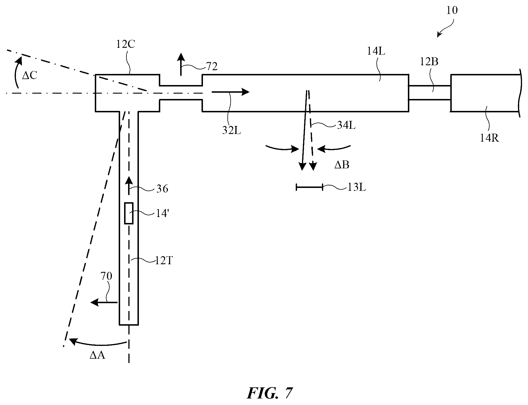 Patent US12174391 Figure 6 – Electronic devices with deformation sensors
