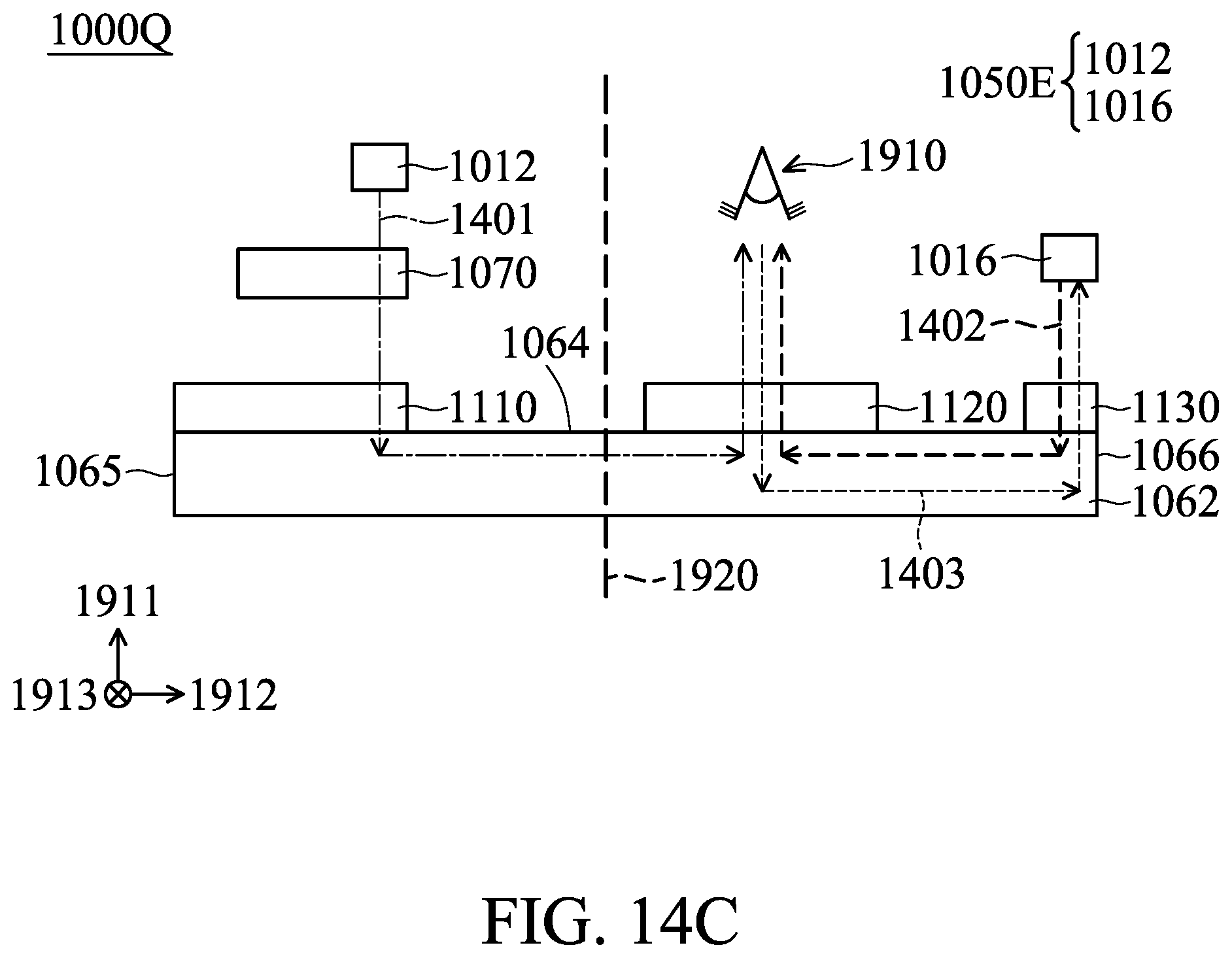 Patent US12174392 Figure 13 – Optical system