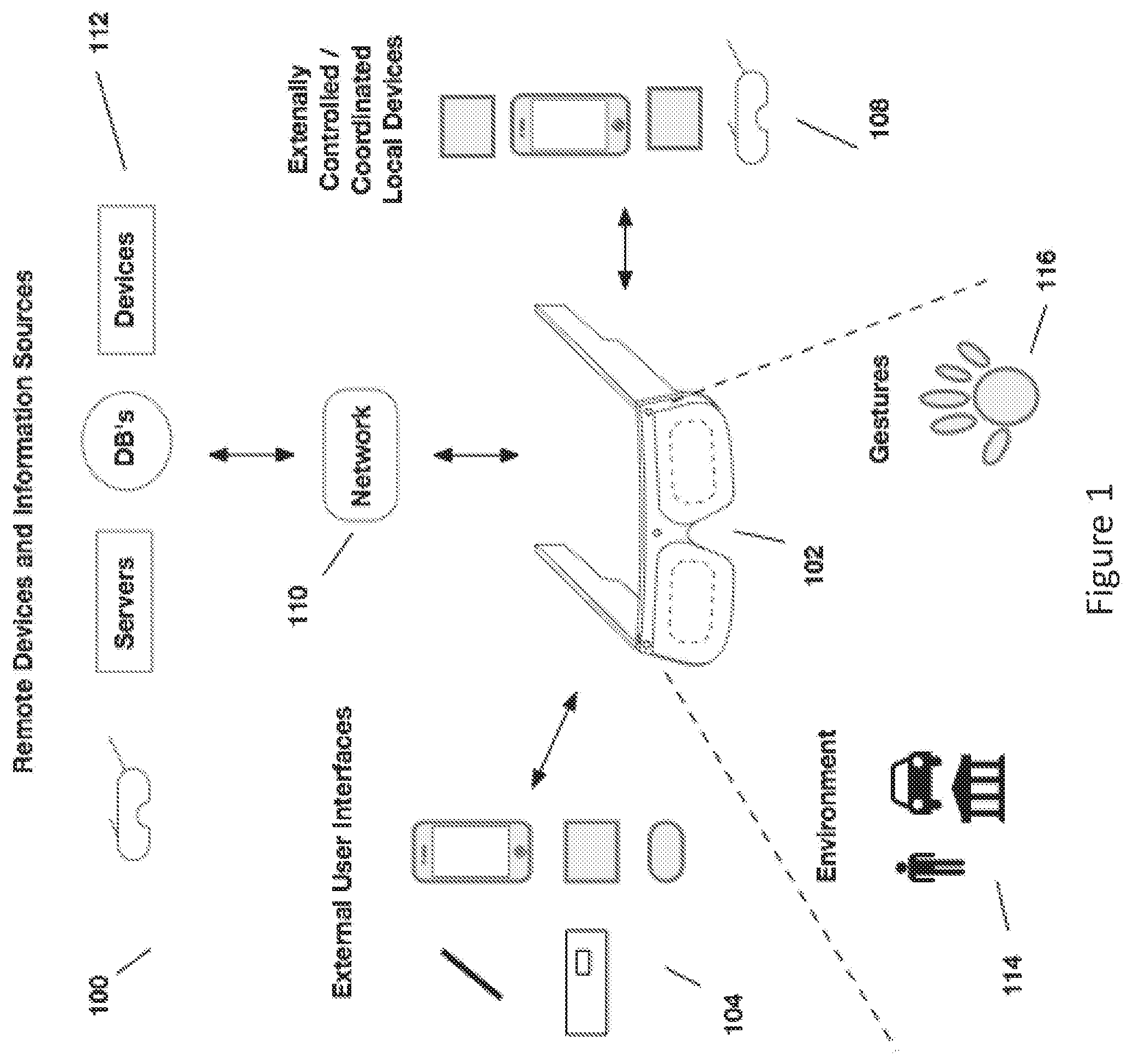 Patent US12174393 Figure 1 – Modular systems for head-worn computers