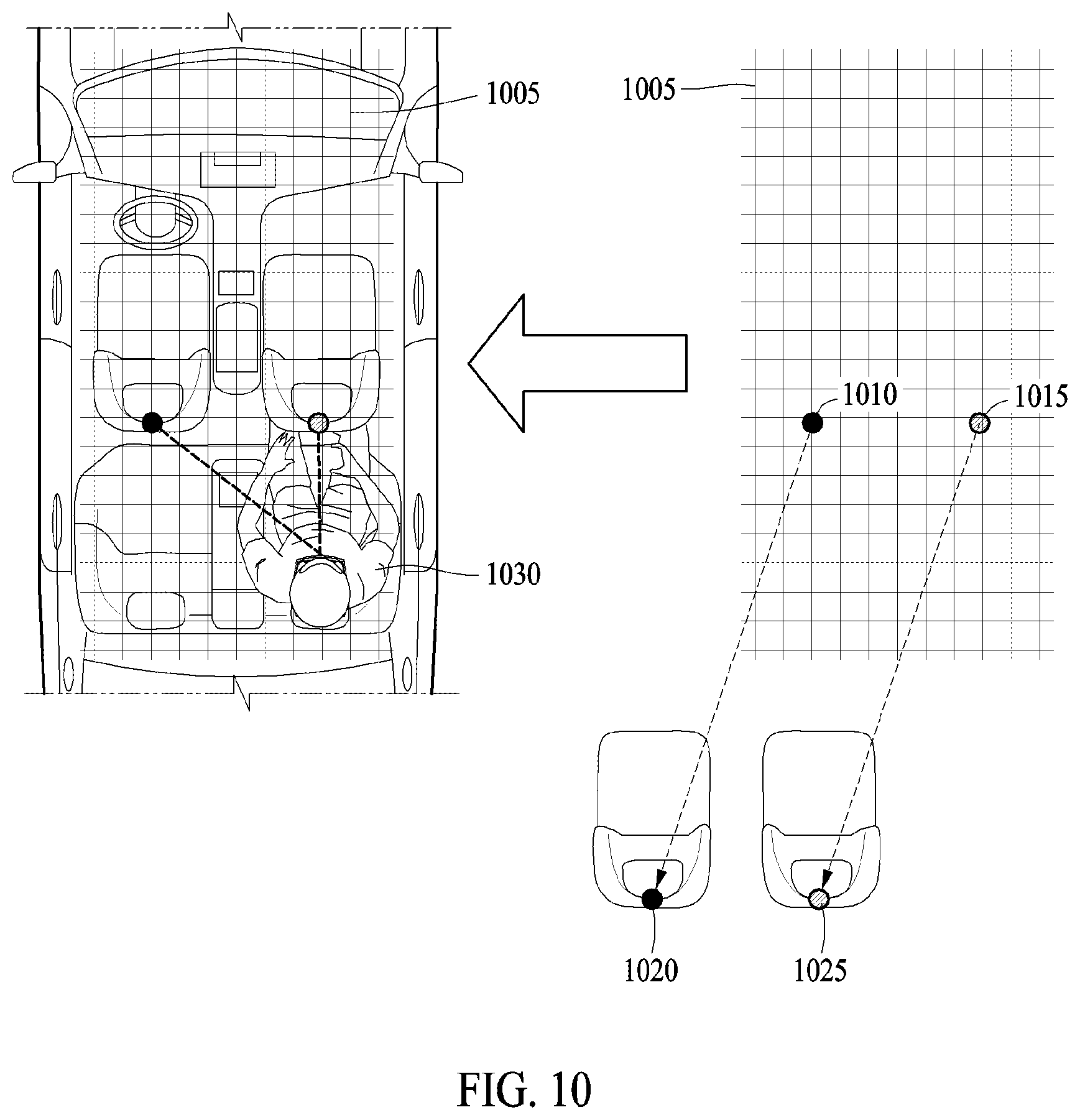 Patent US12174394 Figure 10 – Method for providing augmented reality content in vehicle, and wearable device and electronic device performing the same