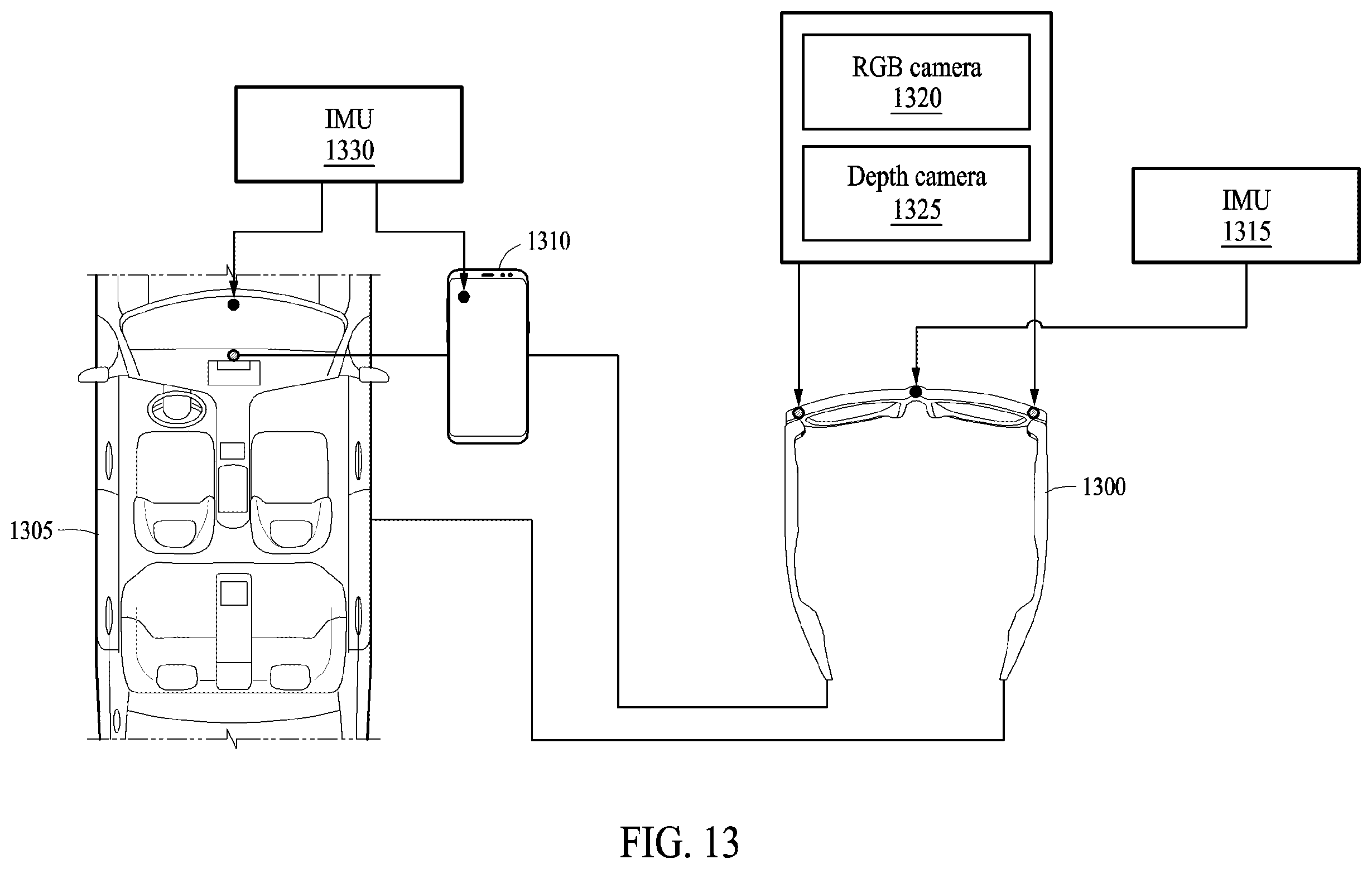 Patent US12174394 Figure 13 – Method for providing augmented reality content in vehicle, and wearable device and electronic device performing the same