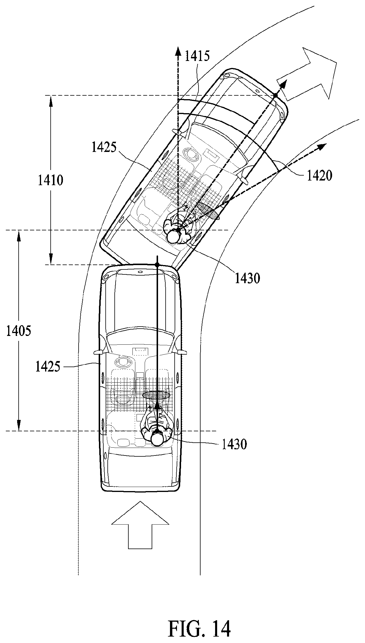Patent US12174394 Figure 14 – Method for providing augmented reality content in vehicle, and wearable device and electronic device performing the same