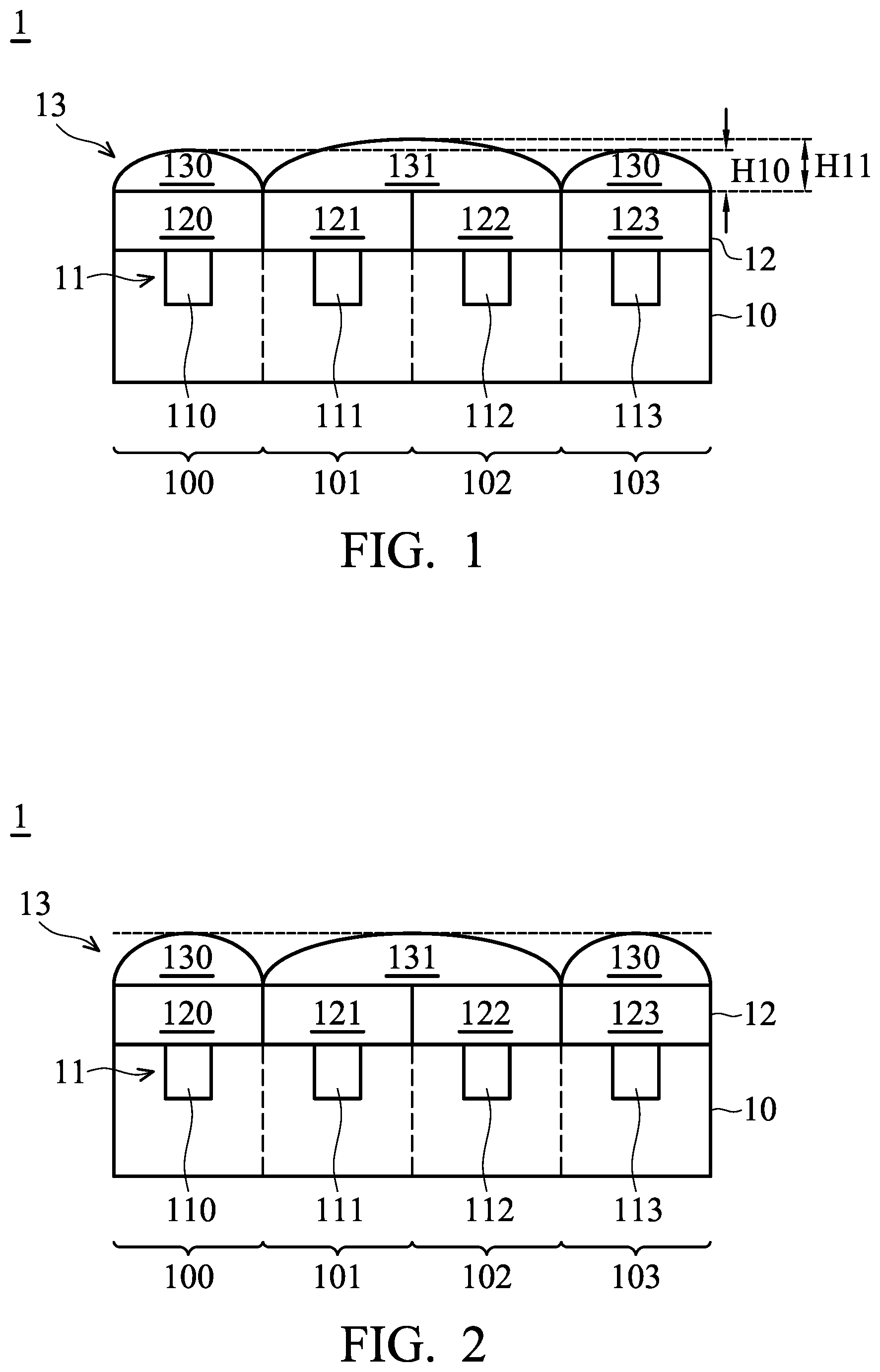 Patent US12174398 Figure 1 – Method for forming micro-lens array and photomask therefor