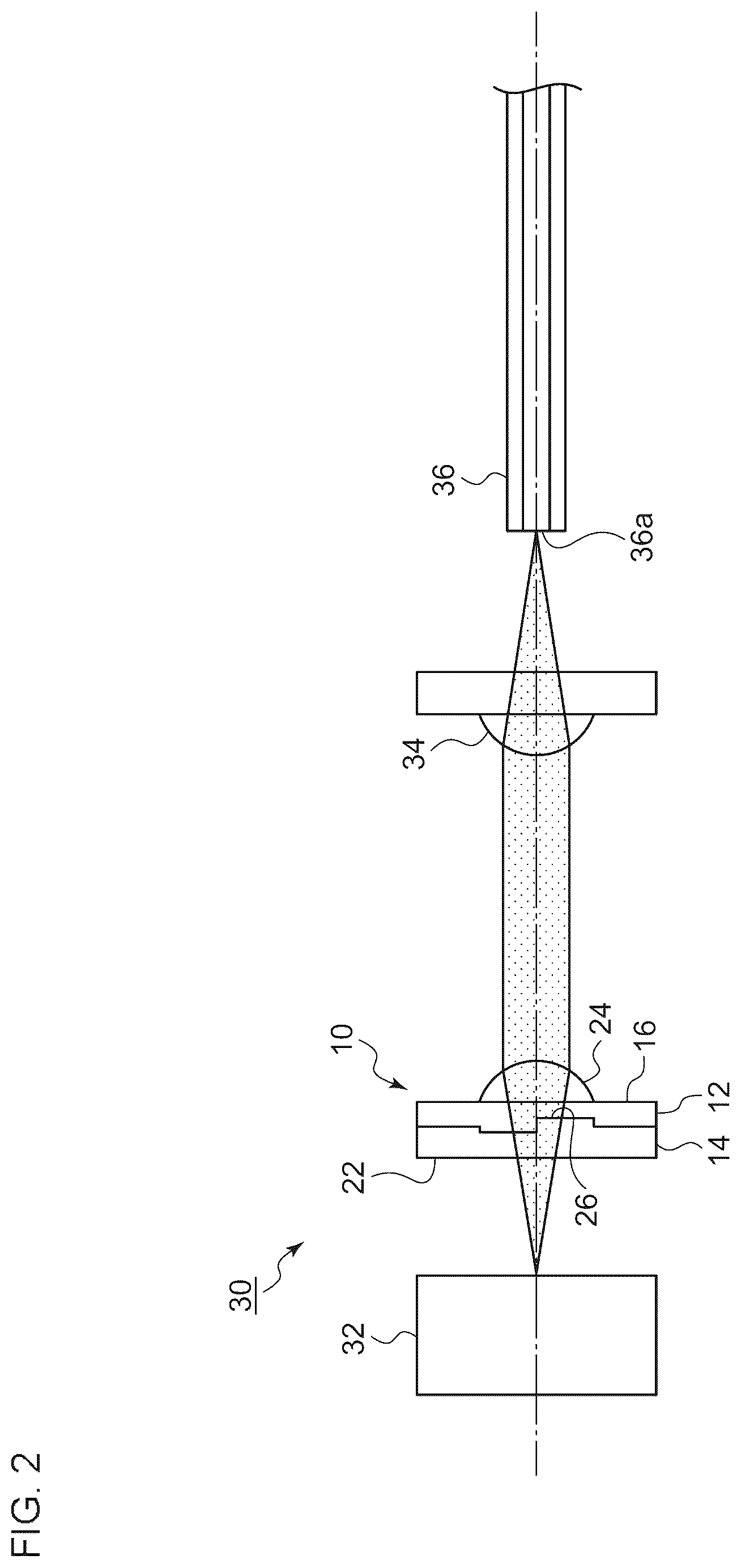 Patent US12174399 Figure 2 – Optical component and method of manufacturing optical component