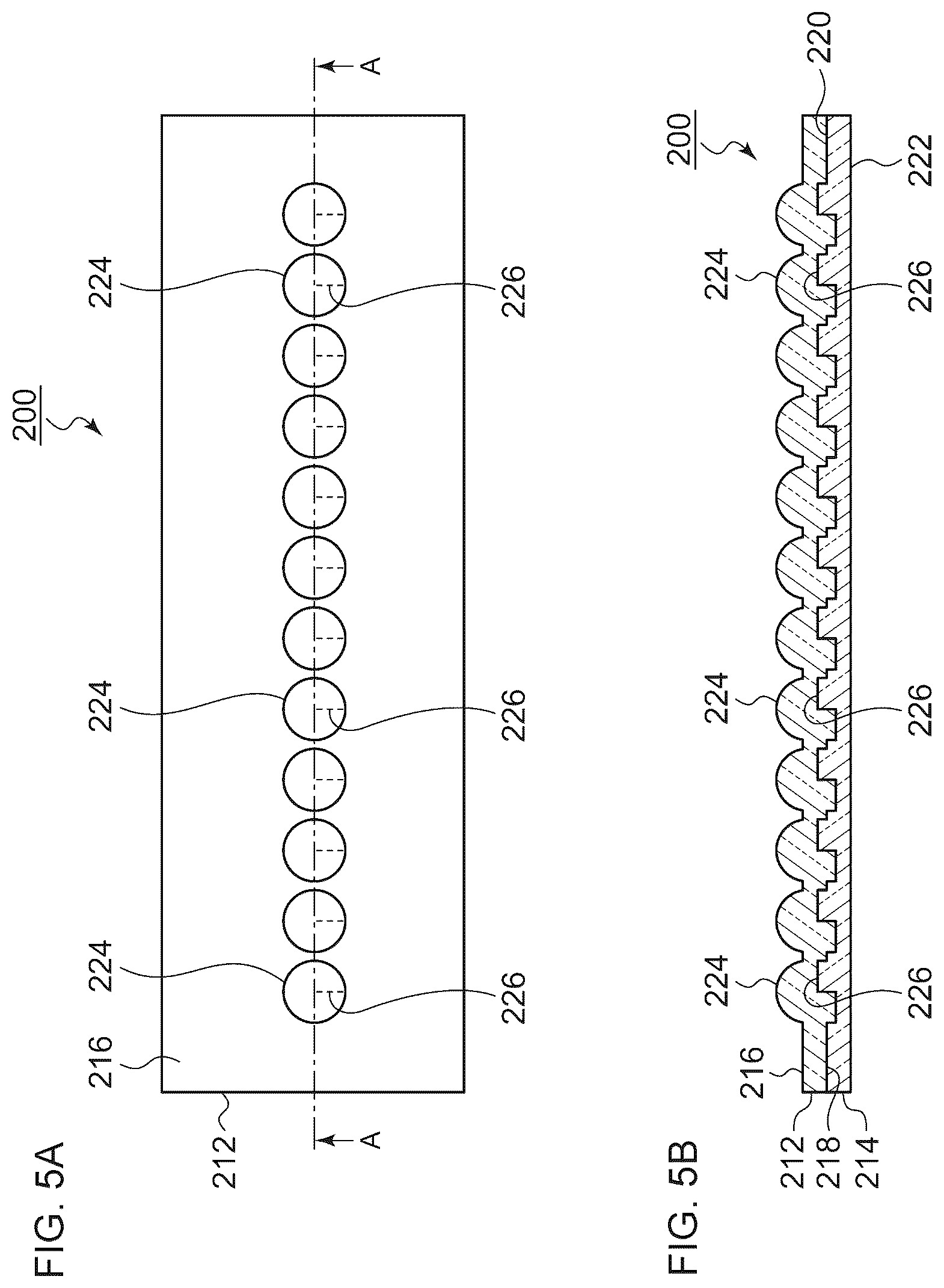 Patent US12174399 Figure 5 – Optical component and method of manufacturing optical component