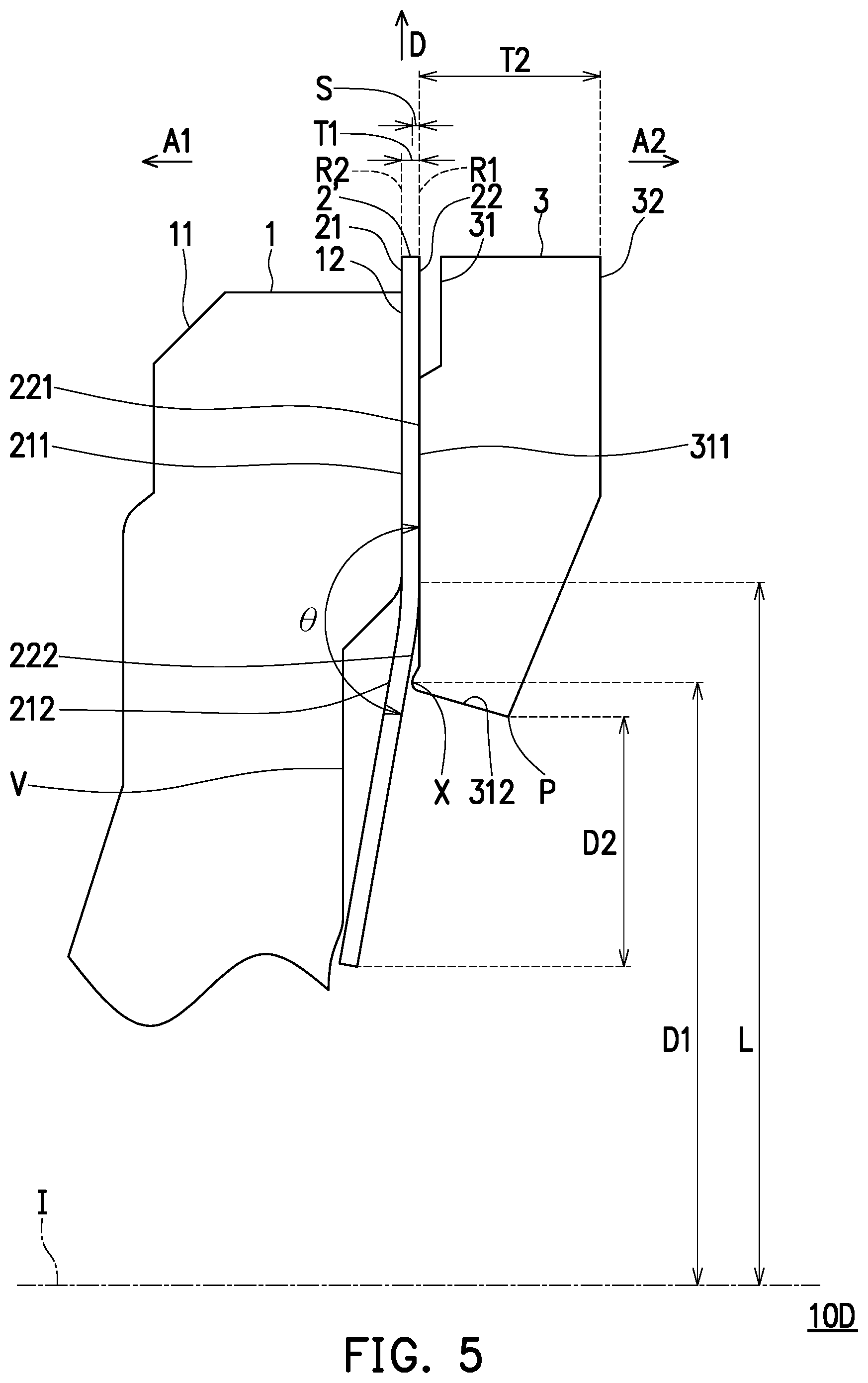 Patent US12174401 Figure 5 – Optical lens