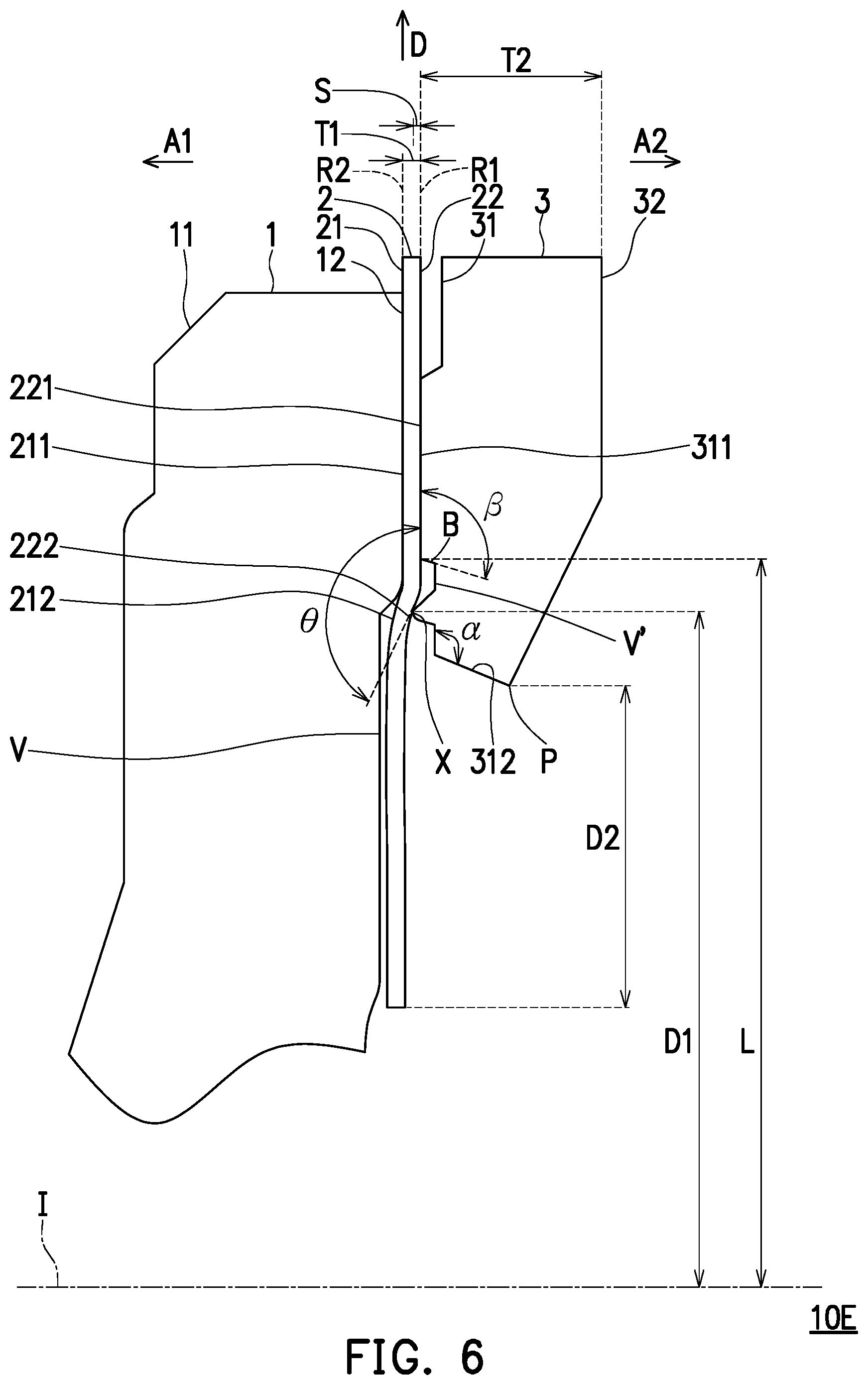 Patent US12174401 Figure 6 – Optical lens