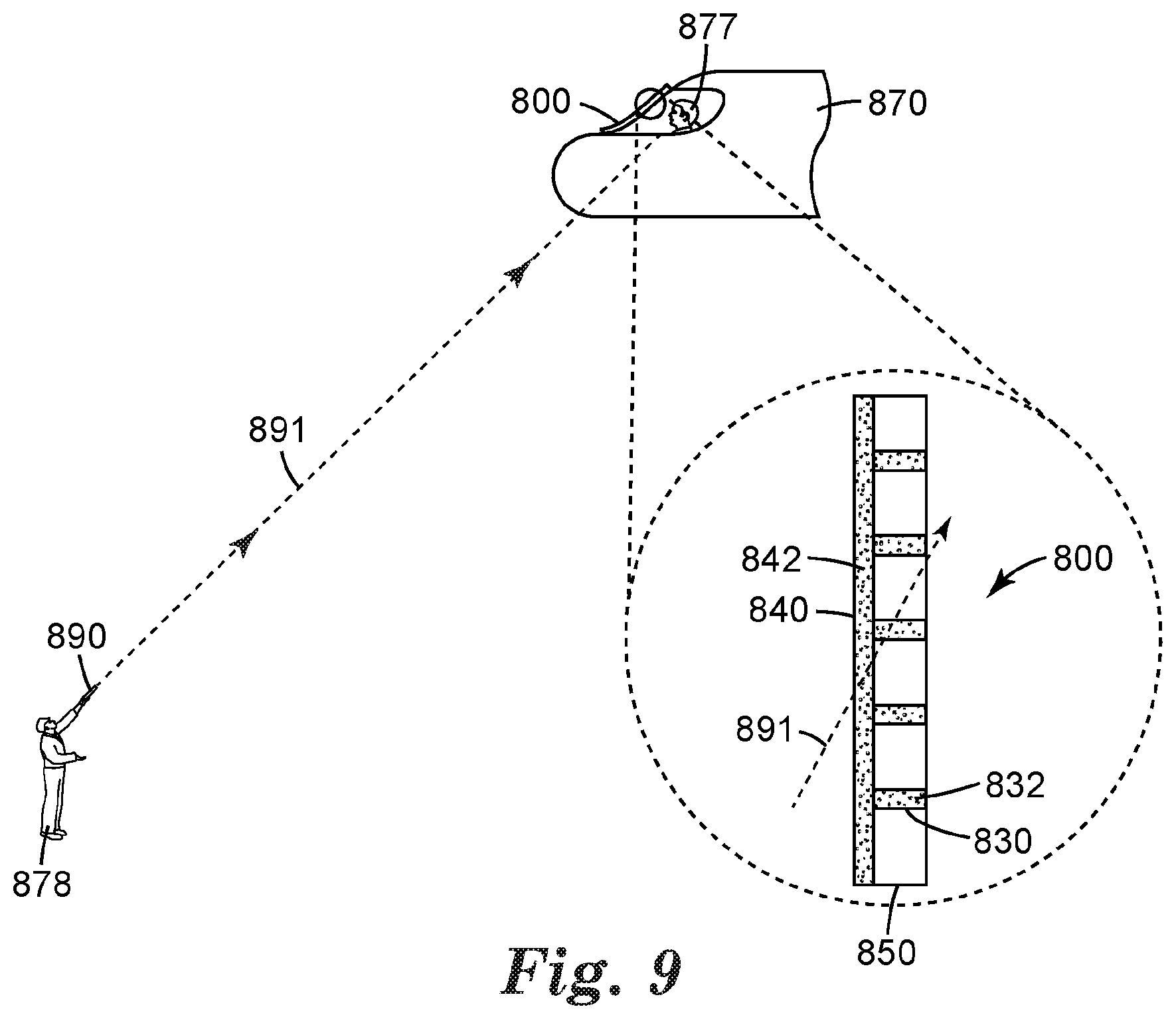 Patent US12174407 Figure 7 – Light control film