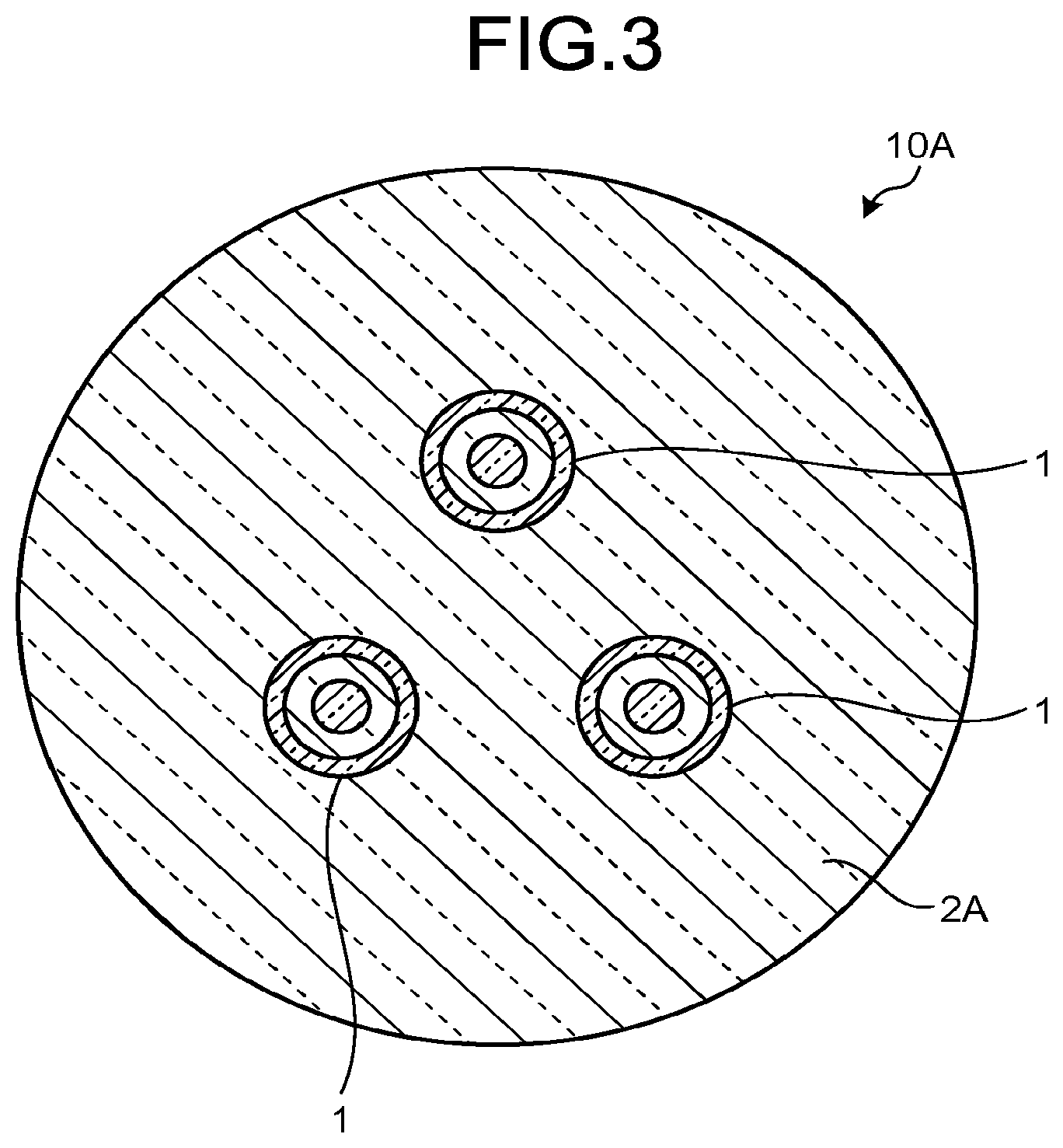 Patent US12174412 Figure 2 – Multi-core fiber, multi-core fiber ribbon, method of manufacturing multi-core fiber, and method of processing multi-core fiber