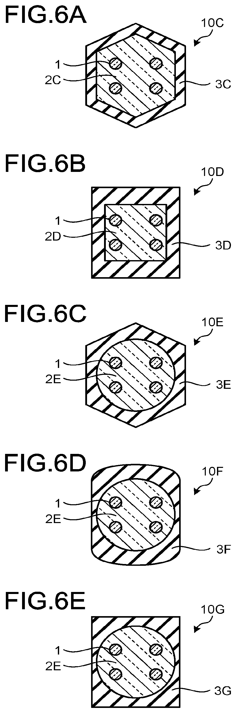 Patent US12174412 Figure 5 – Multi-core fiber, multi-core fiber ribbon, method of manufacturing multi-core fiber, and method of processing multi-core fiber