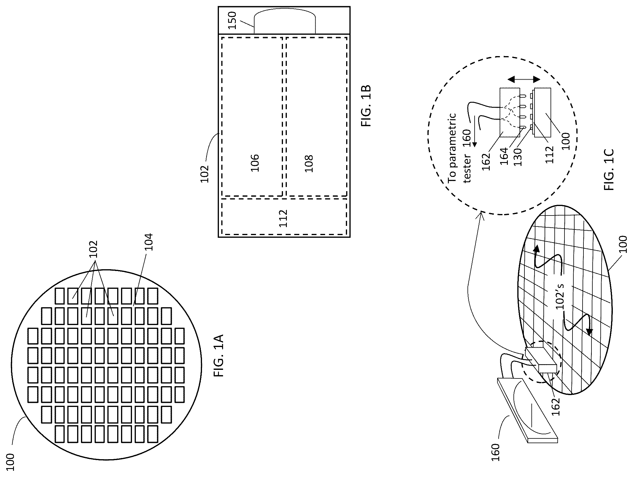 Patent US12174421 Figure 1 – Loopback waveguide