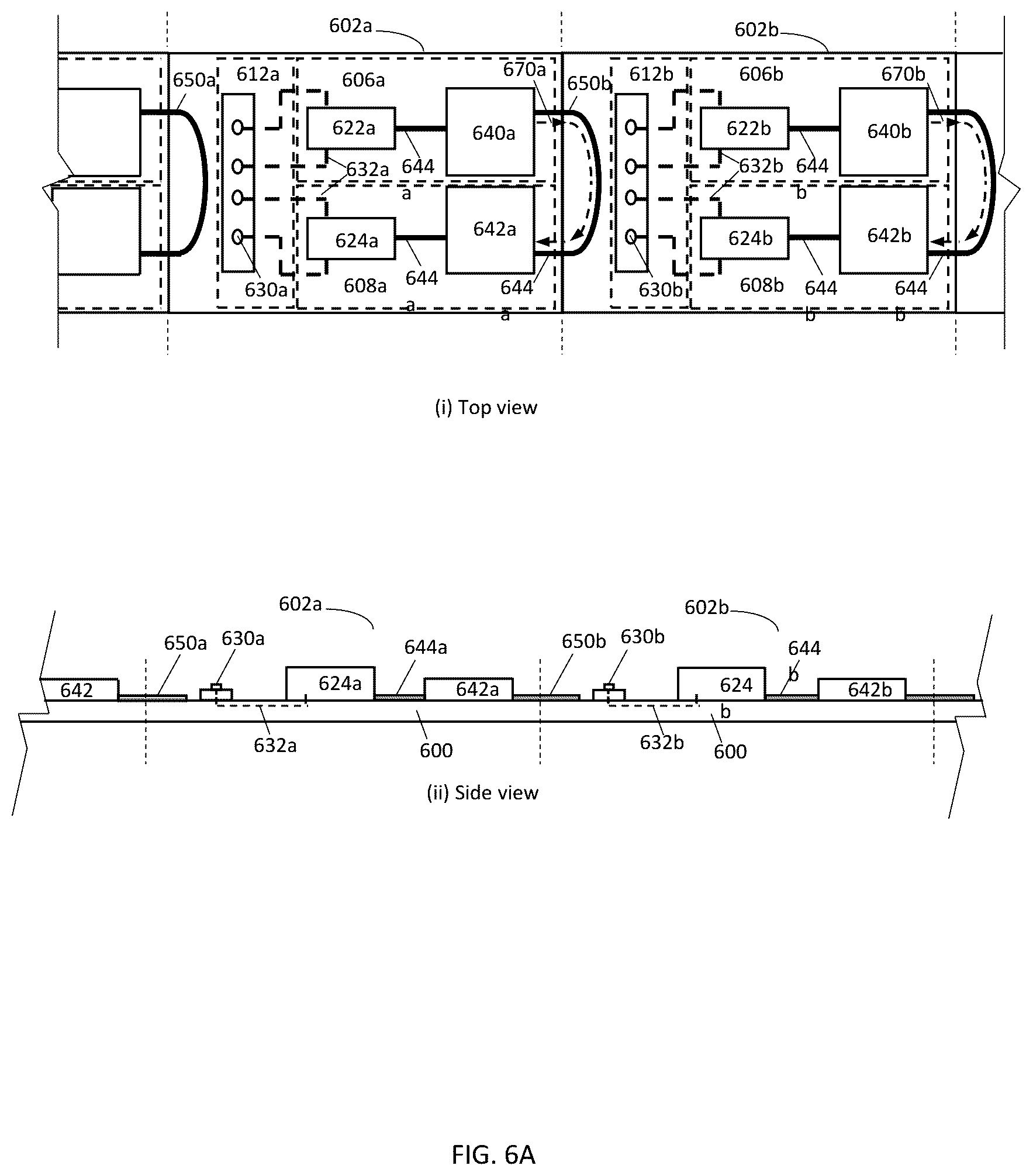 Patent US12174421 Figure 9 – Loopback waveguide